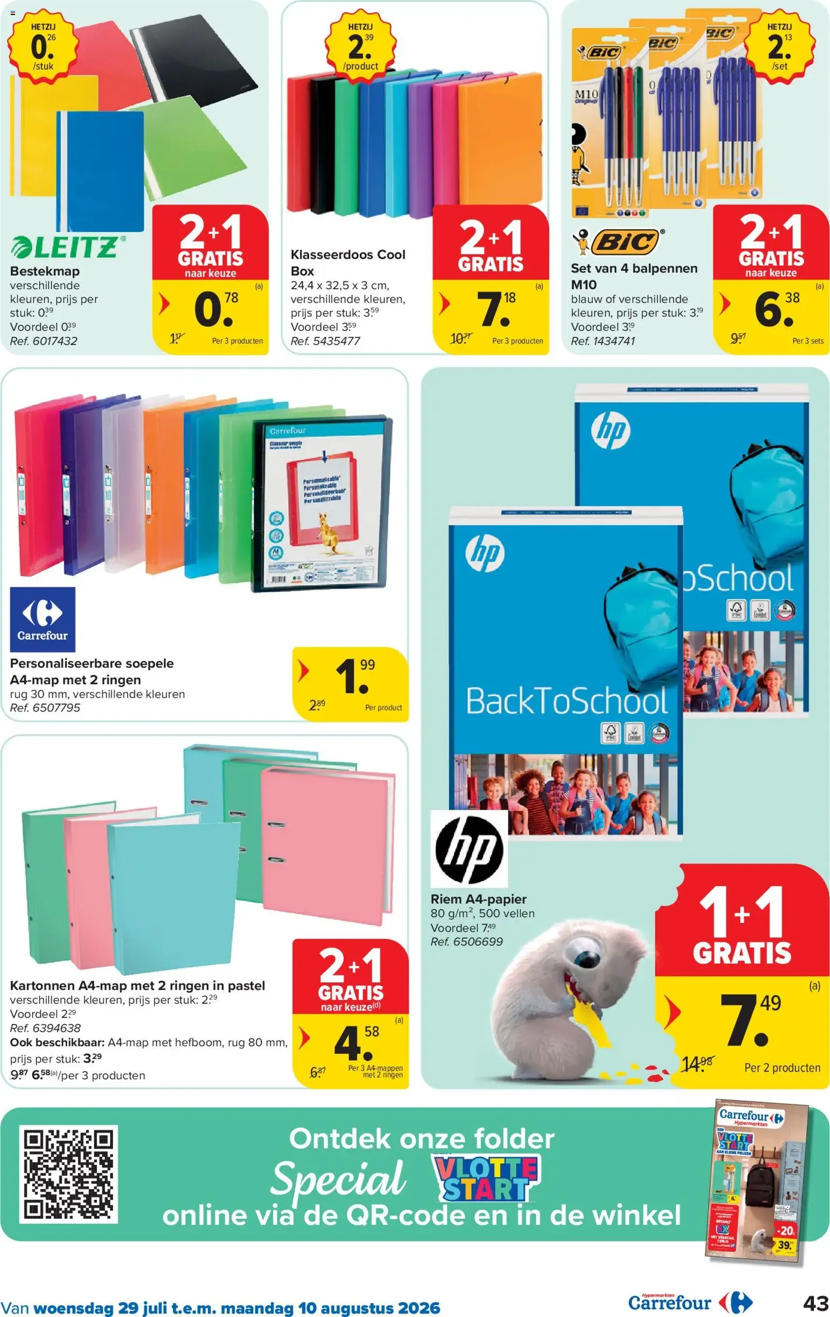 Carrefour folder week 31 - geldige folder vanaf 29/07/2026 pagina 43 van 51