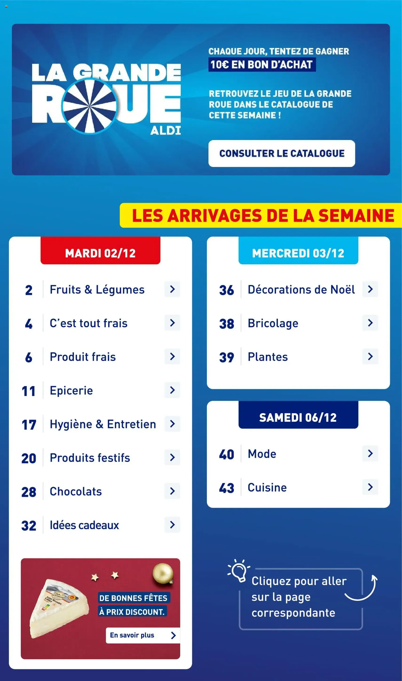 Aldi - Catalogue de la semaine 49 - brochure valable à partir du 02/12/2025, page 3 sur 50