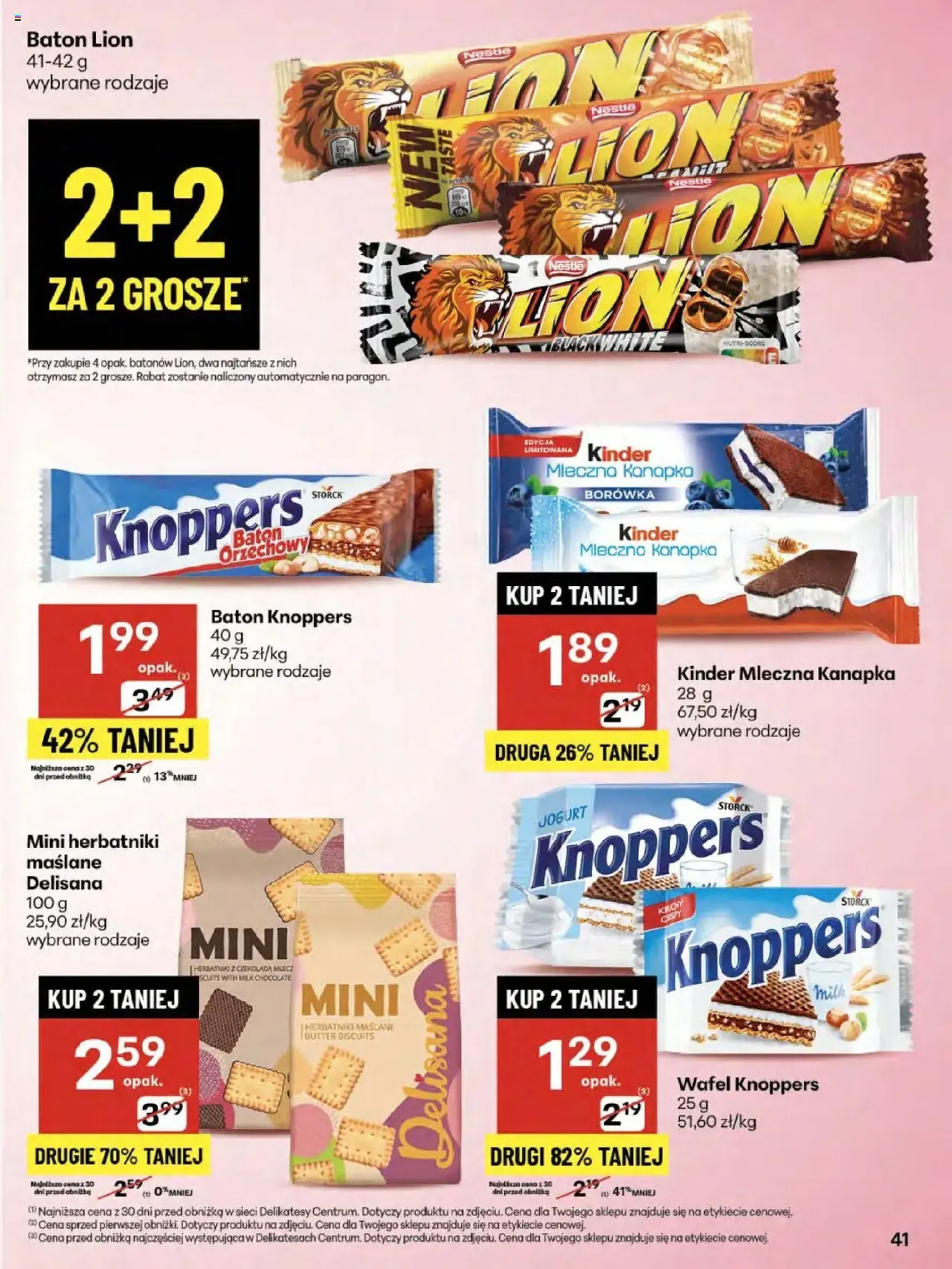 Delikatesy Centrum Gazetka - ważny gazetka od 24.07.2025 strona 41 z 52 Delikatesy Centrum Gazetka - ważny gazetka od 24.07.2025 strona 41 z 52