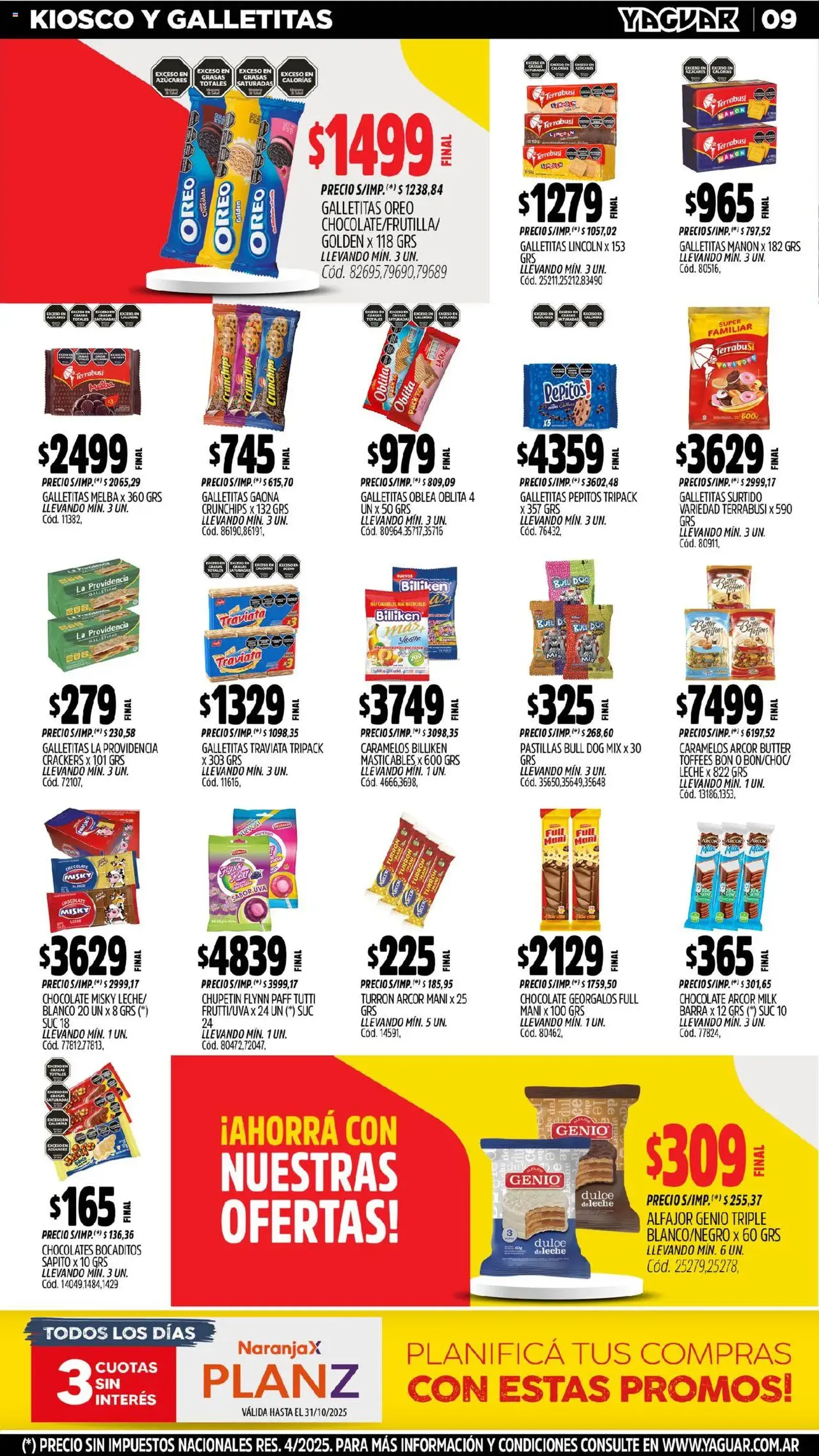 Yaguar catálogo - folleto válido desde 13/10/2025 página 9 de 31