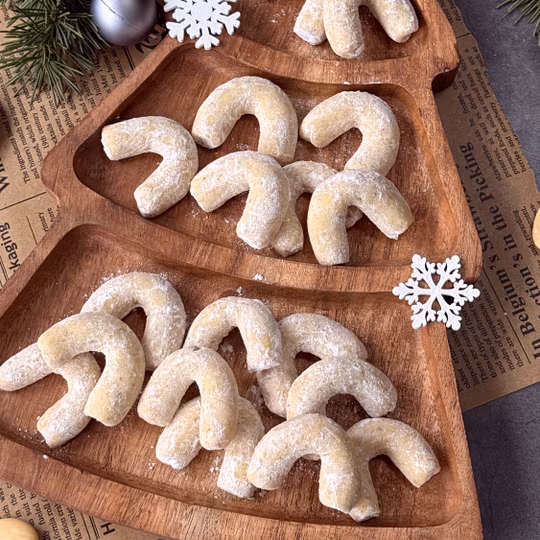 Náhľad receptu Mandľové rohlíčky