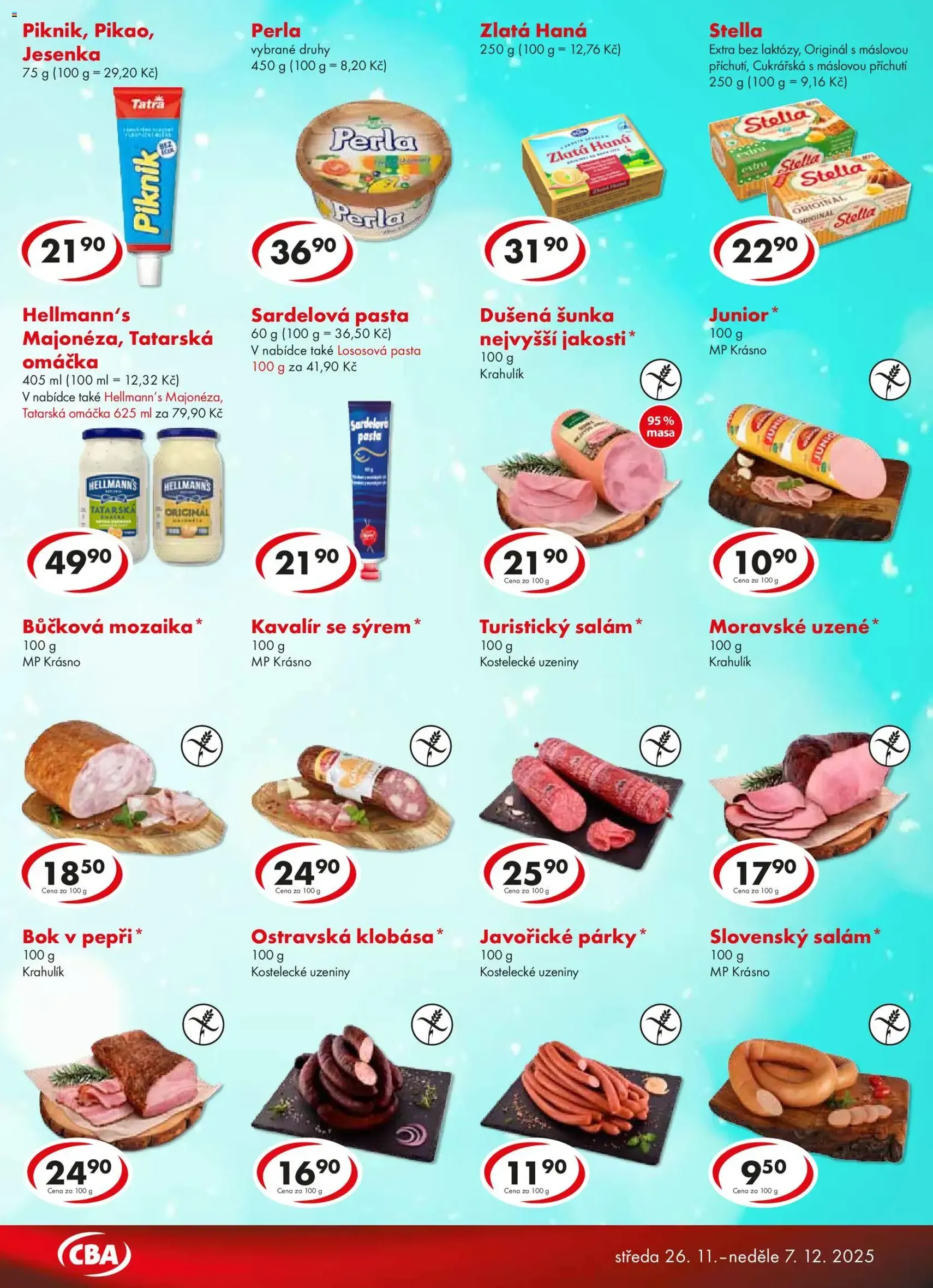 CBA leták - platný leták od 26.11.2025 strana 3 z 6