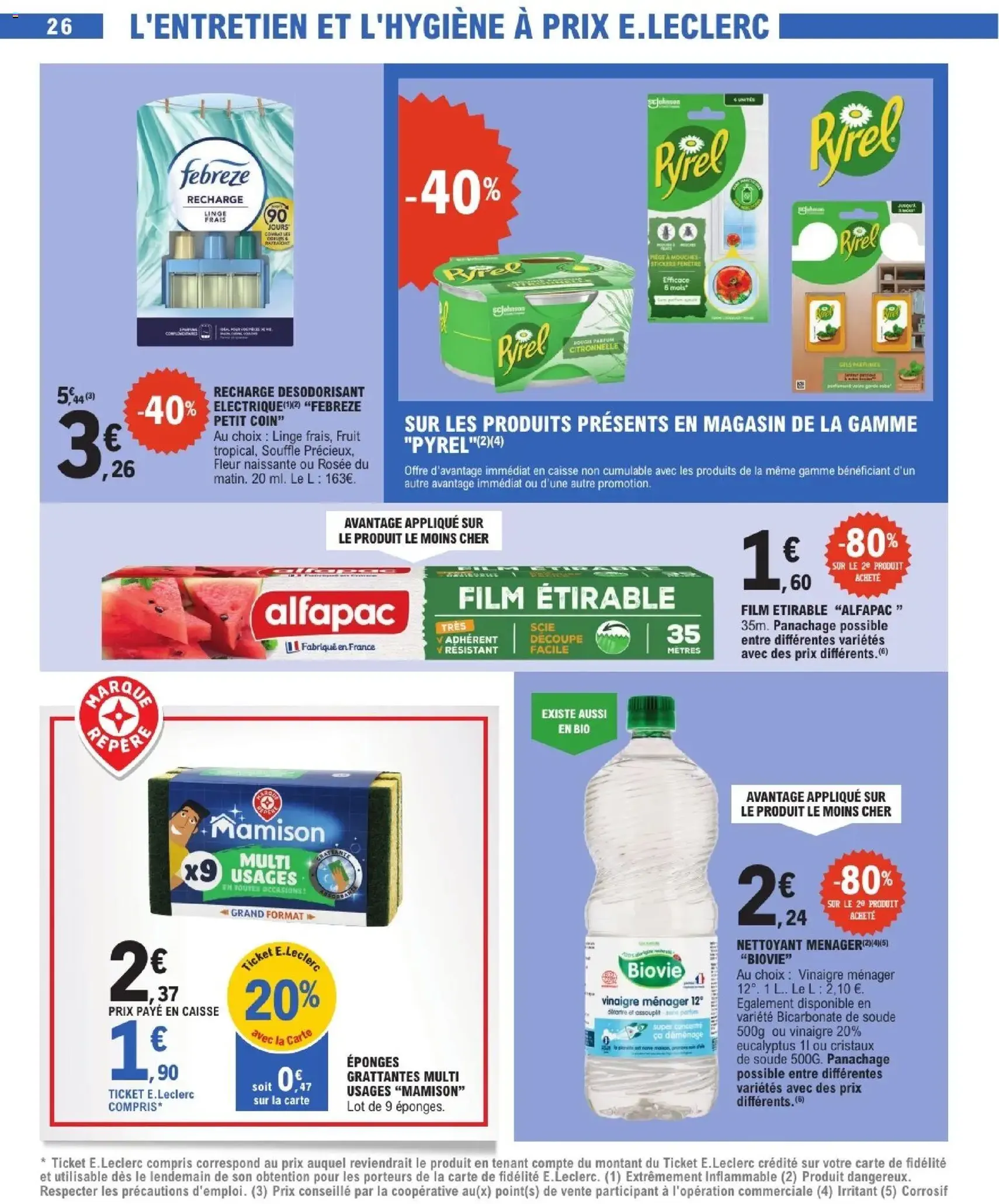 E.Leclerc catalogue de la semaine 20 - brochure valable à partir du 12/05/2026, page 26 sur 32