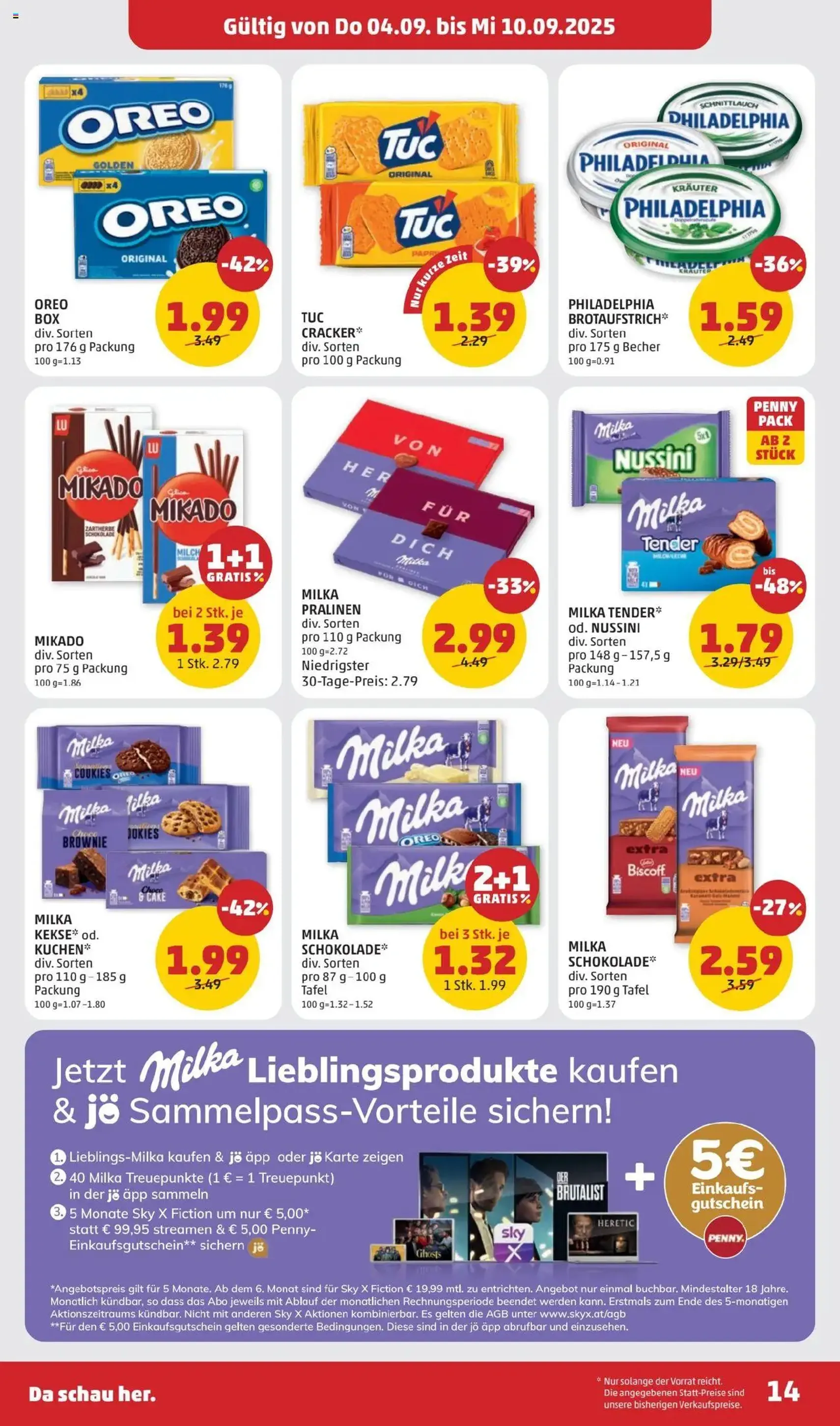 Penny Markt Flugblatt - Gültiger Prospekt ab 04.09.2025, Seite 14 von insgesamt 28 Penny Markt Flugblatt - Gültiger Prospekt ab 04.09.2025, Seite 14 von insgesamt 28