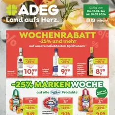 ADEG Flugblatt - Prospekt Vorschau gültig ab 12.02.2026