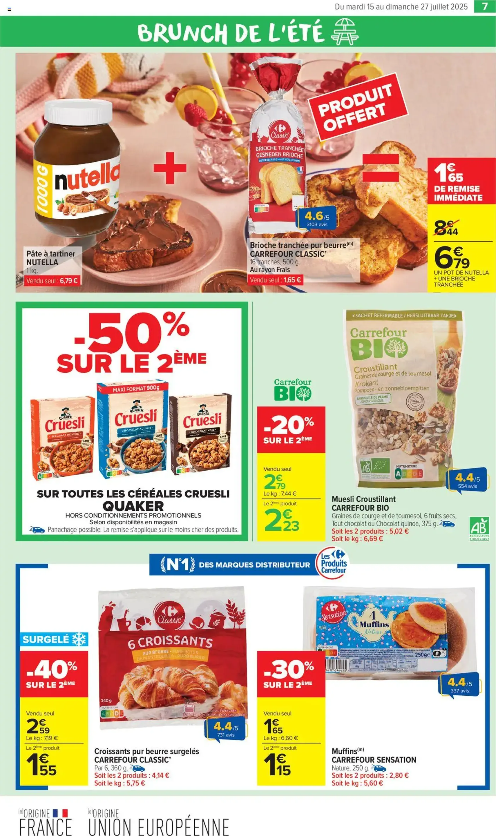 Carrefour Market catalogue semaine 29 - brochure valable à partir du 15/07/2025, page 9 sur 54 Carrefour Market catalogue semaine 29 - brochure valable à partir du 15/07/2025, page 9 sur 54