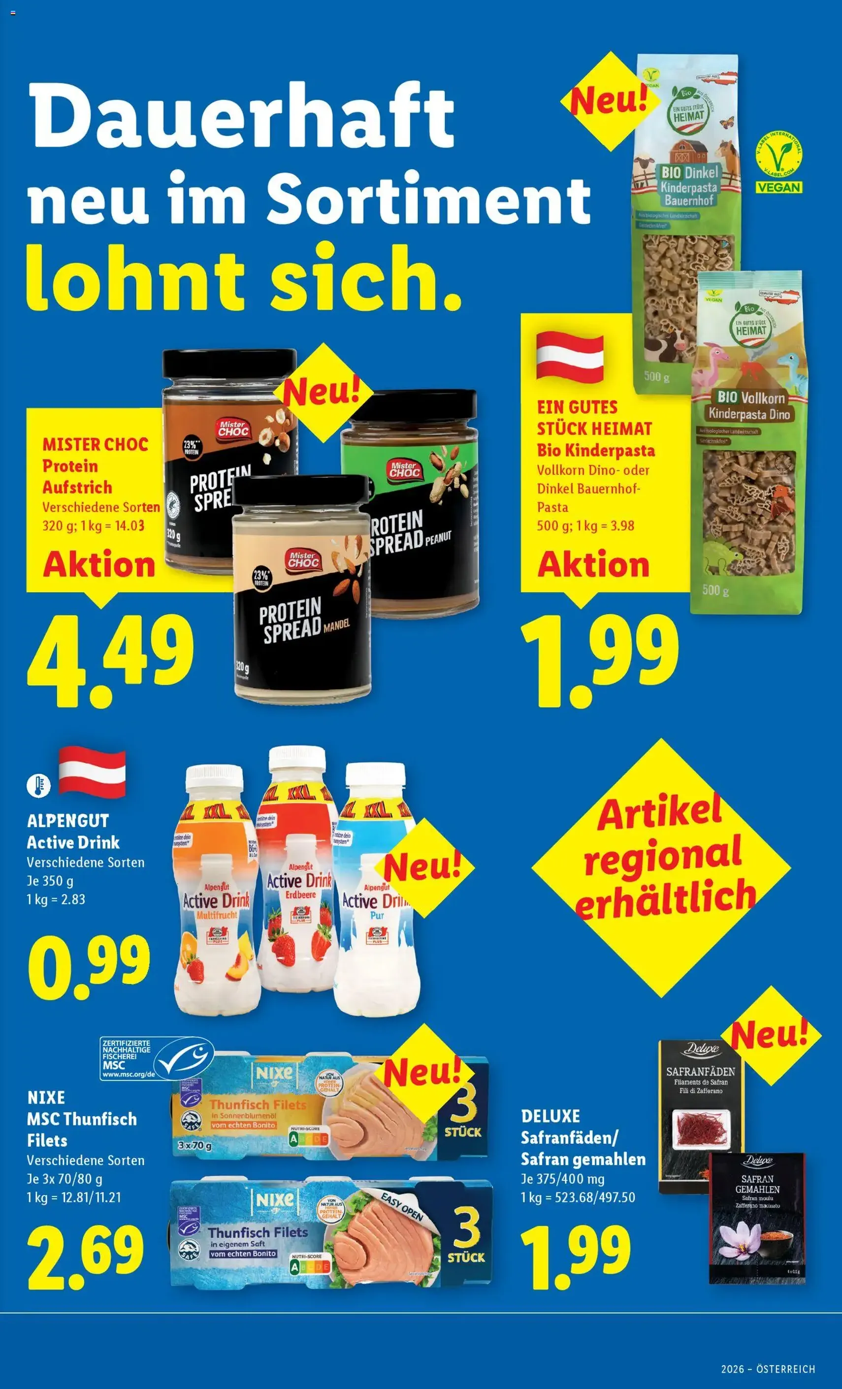 Lidl Flugblatt - Dornbirn, Feldkirch, Graz - Gültiger Prospekt ab 19.03.2026, Seite 43 von insgesamt 47