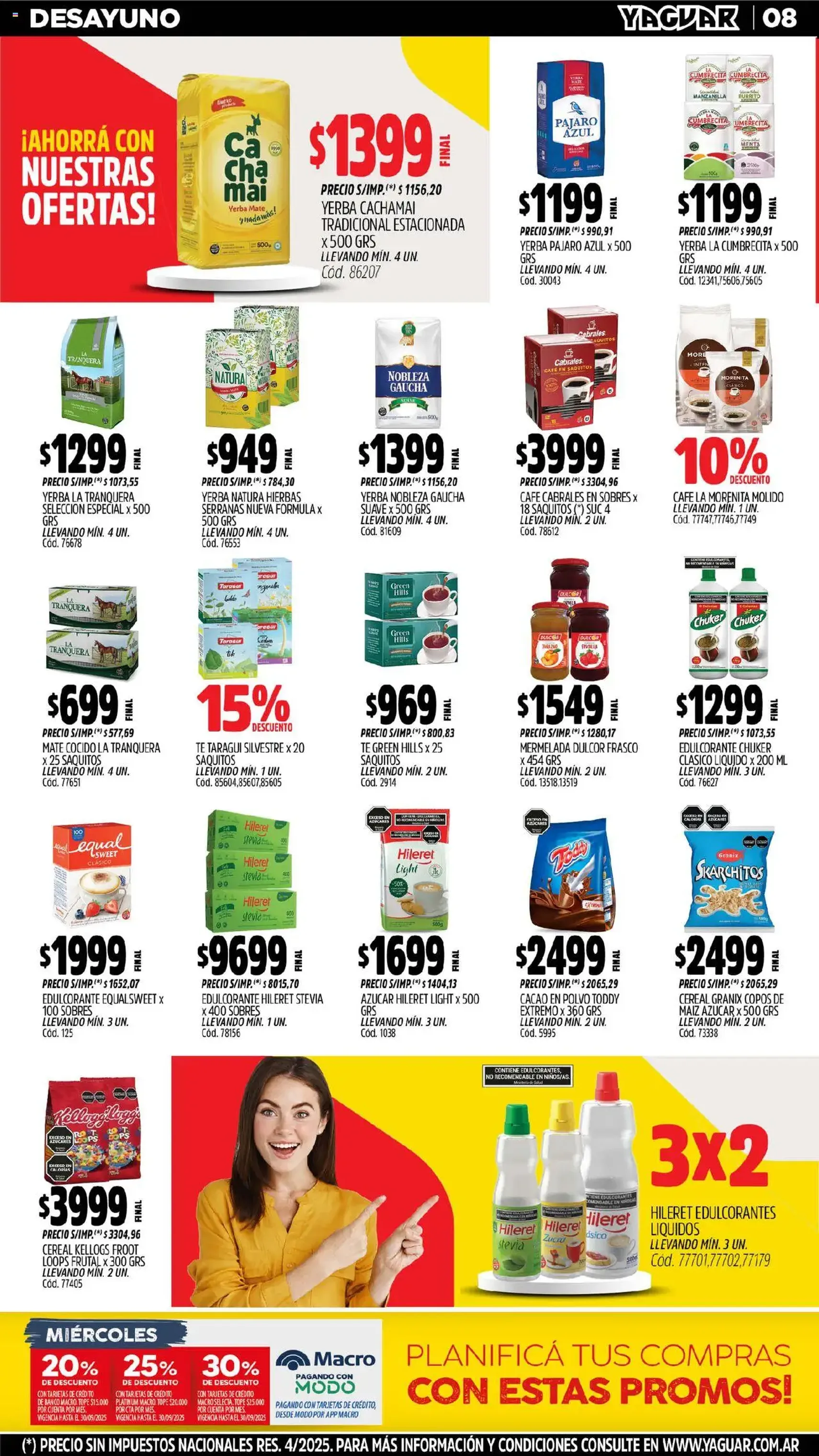 Yaguar catálogo - folleto válido desde 29/09/2025 página 8 de 34