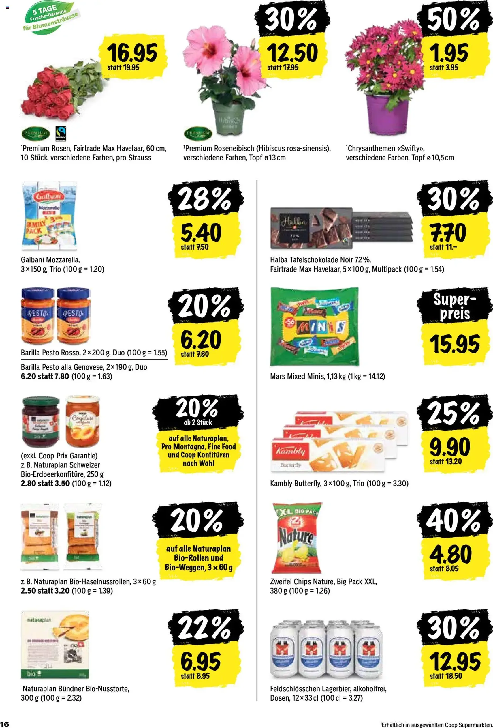 Coop aktionen - Gültiger Prospekt ab 30.07.2026, Seite 16 von insgesamt 24
