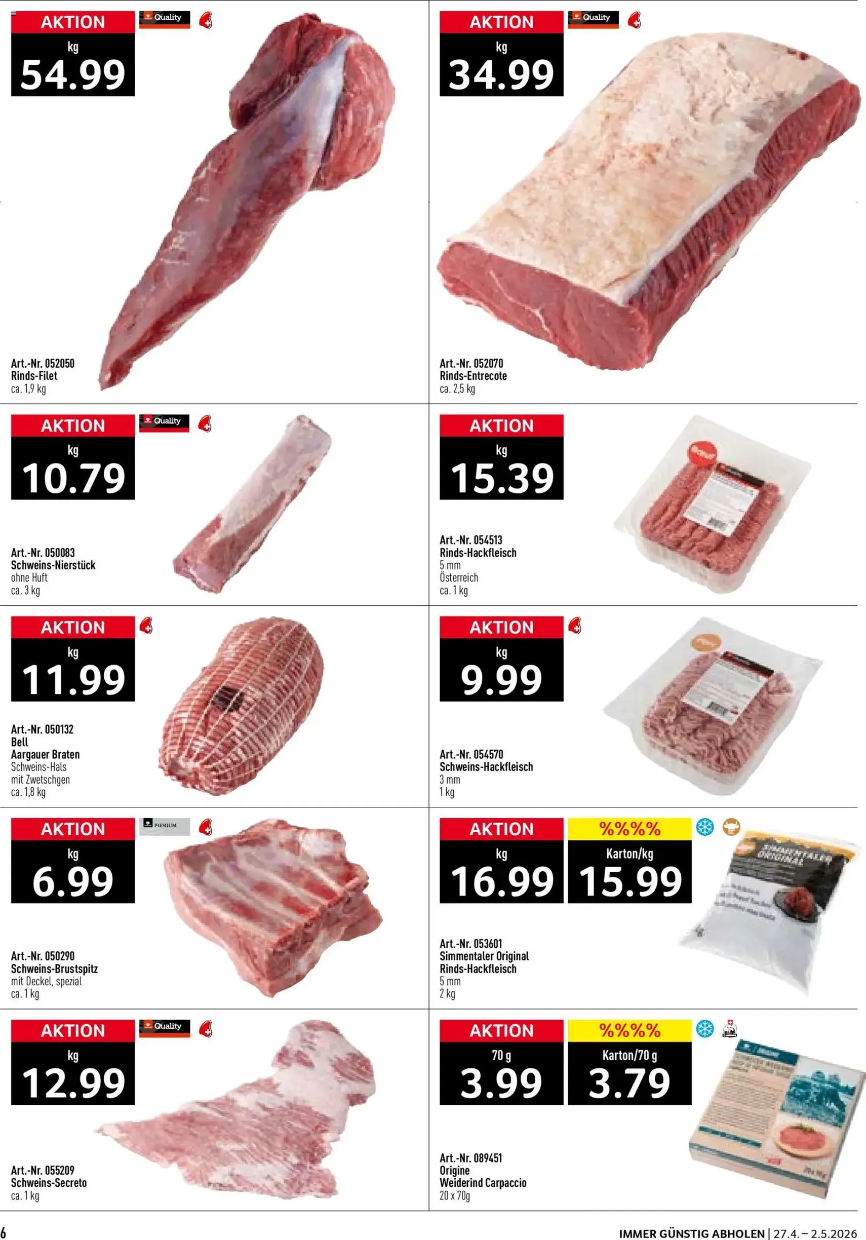 Prodega aktionen - Gültiger Prospekt ab 27.04.2026, Seite 6 von insgesamt 40