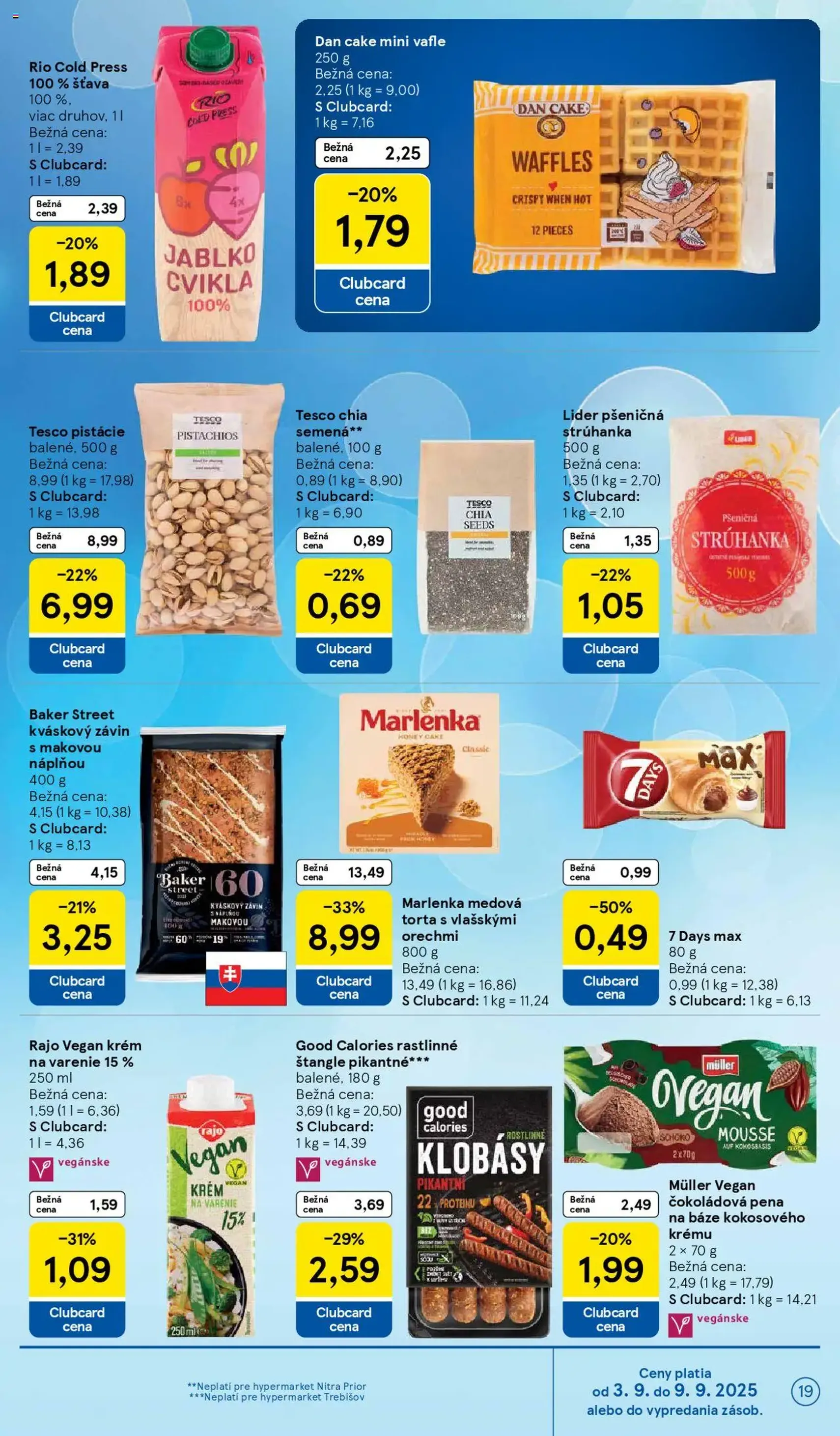 Tesco Hypermarket - leták - platný leták od 03.09.2025 strana 19 z 33 Tesco Hypermarket - leták - platný leták od 03.09.2025 strana 19 z 33