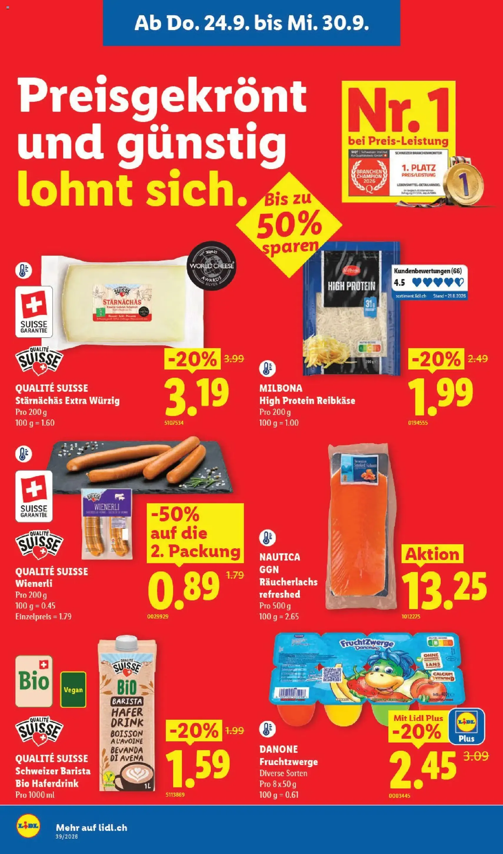 Lidl aktionen - Gültiger Prospekt ab 24.09.2026, Seite 8 von insgesamt 32