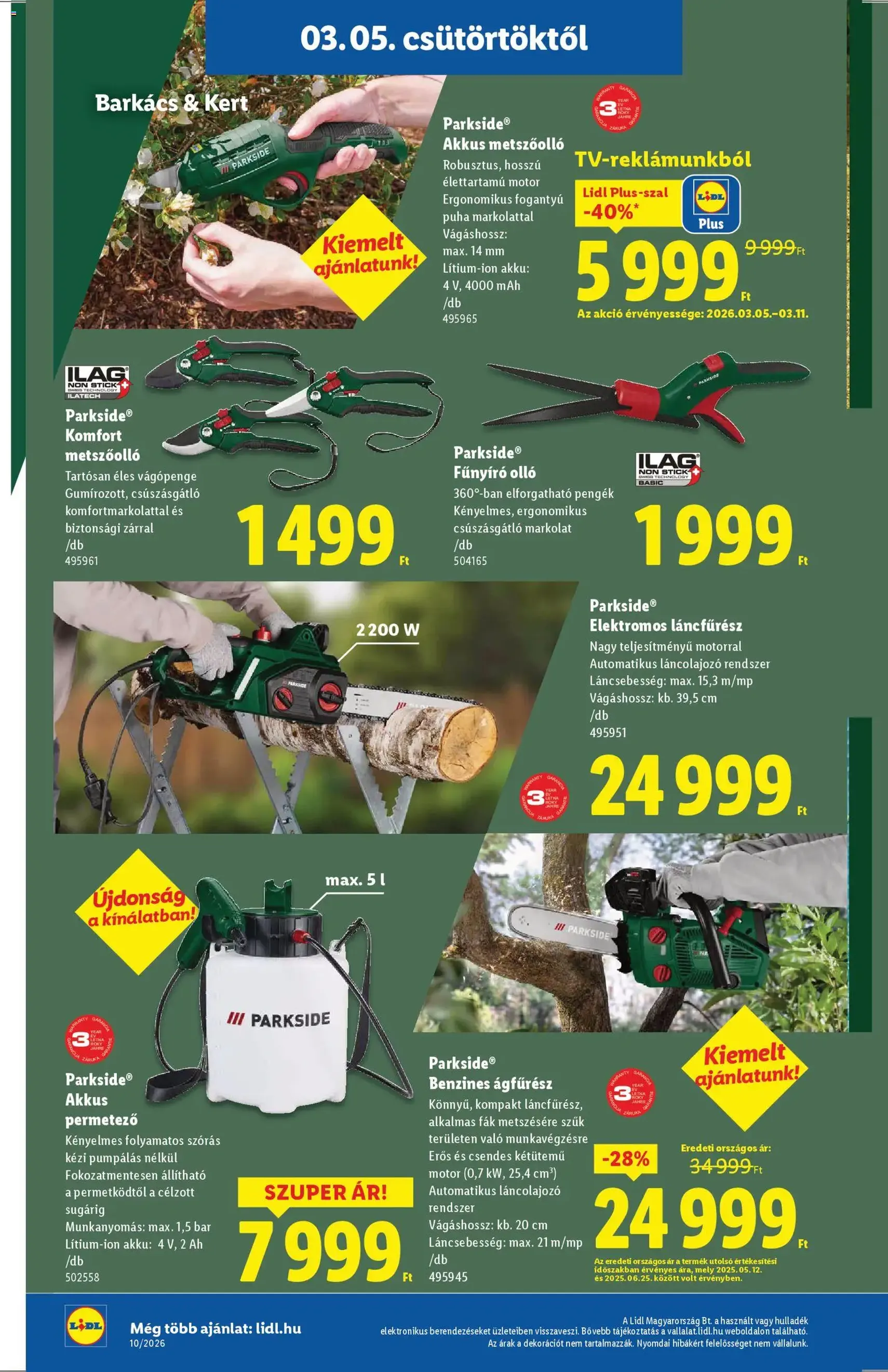 Lidl akciós újság - 2026.03.05. érvényes szórólap 26 oldal 64 oldalból