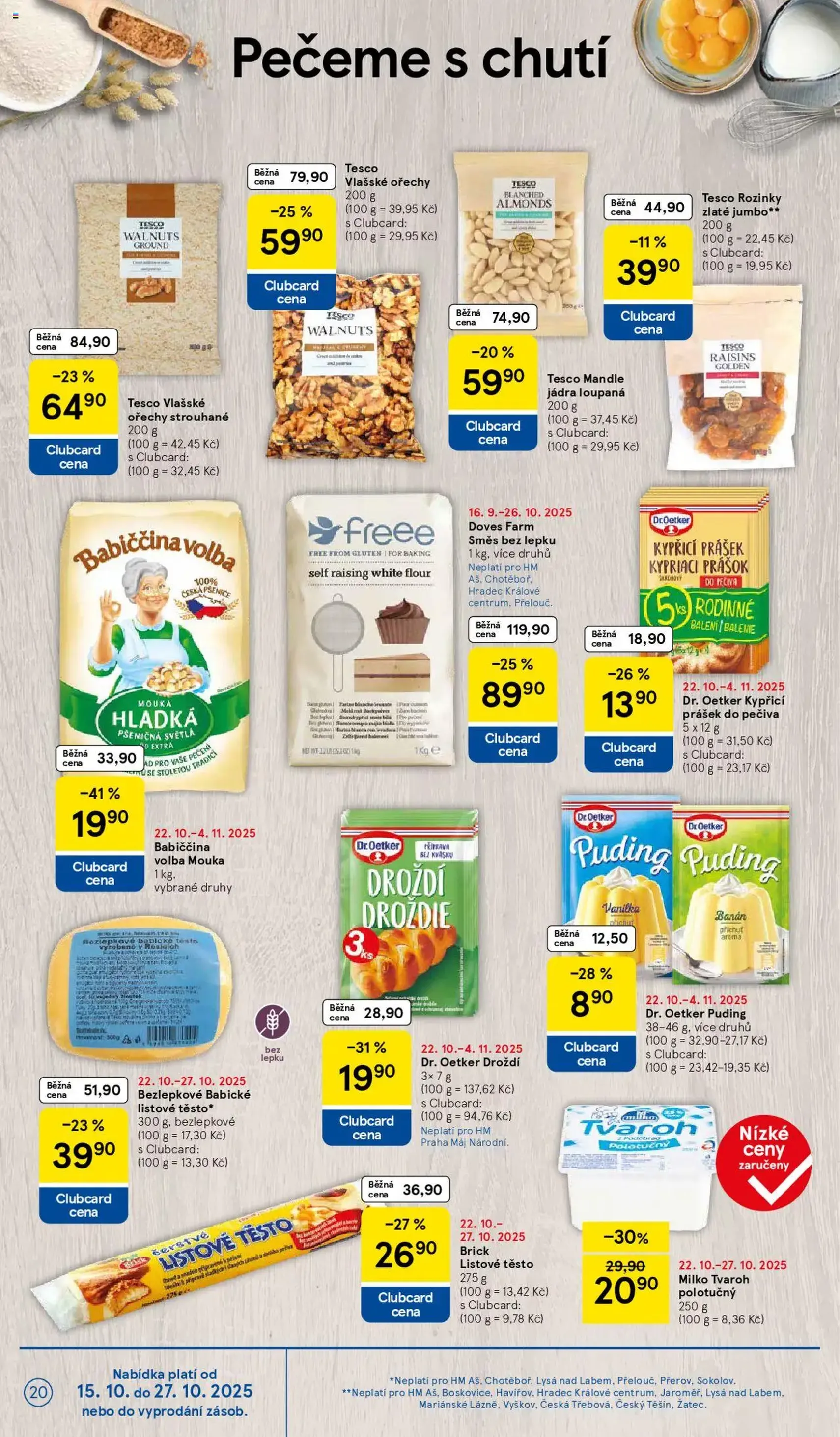 Tesco leták - Hypermarket - platný leták od 22.10.2025 strana 20 z 30 Tesco leták - Hypermarket - platný leták od 22.10.2025 strana 20 z 30