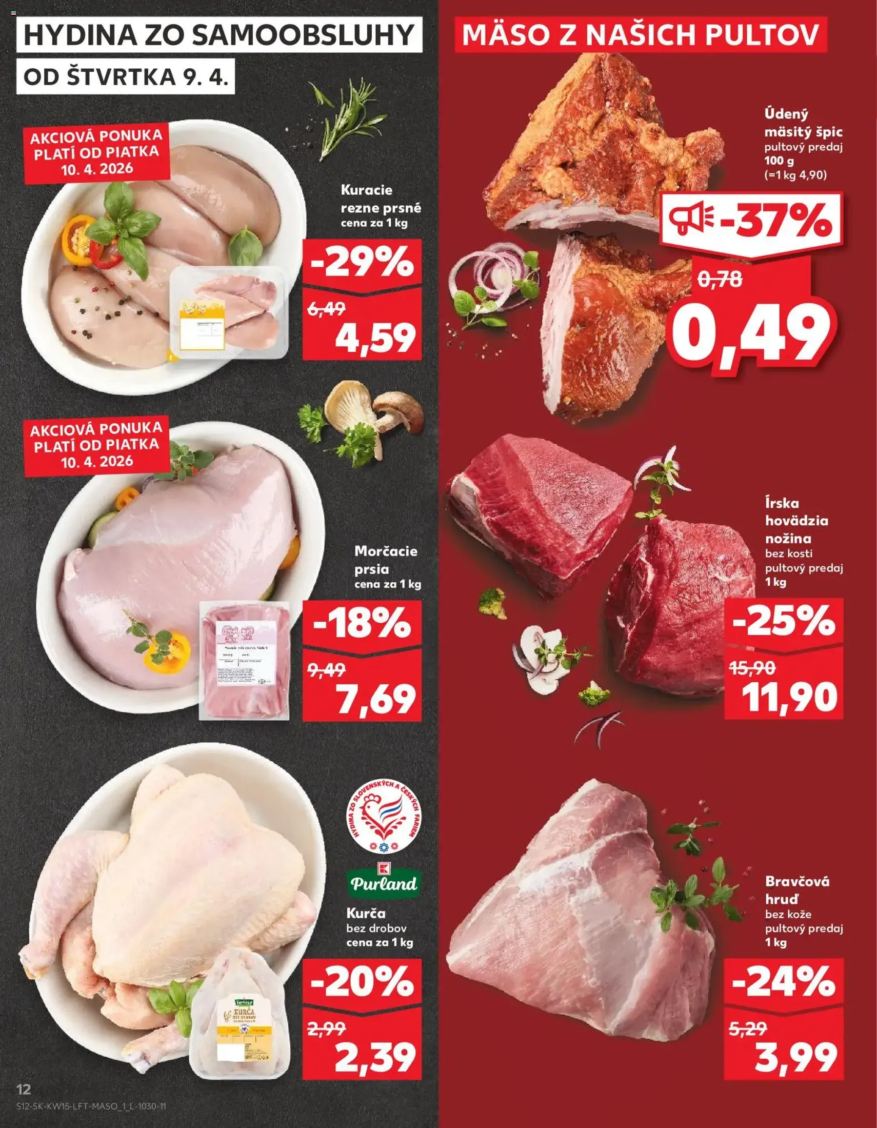 Kaufland leták - platný leták od 09.04.2026 strana 12 z 74