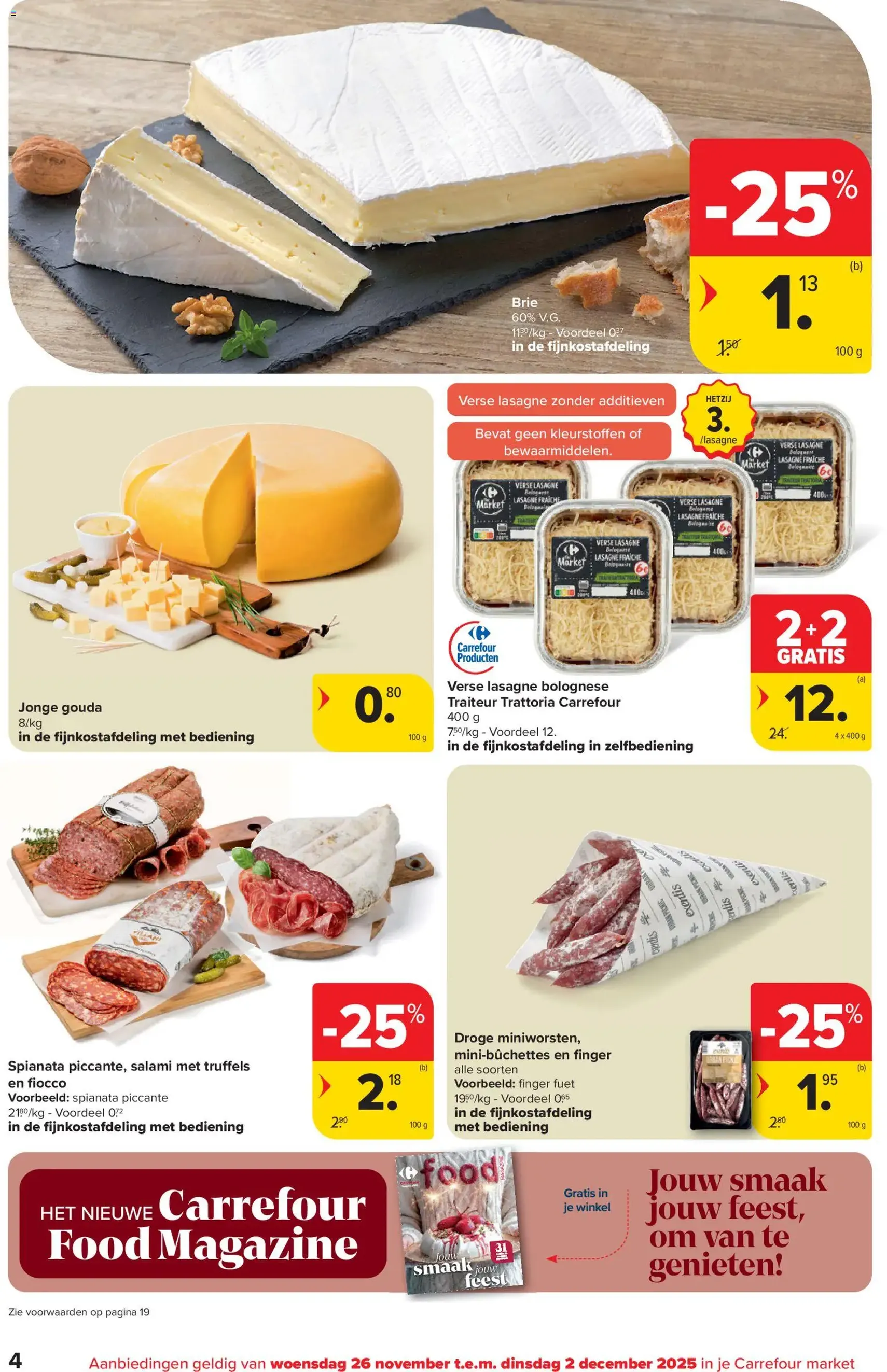 Carrefour market folder week 48 - geldige folder vanaf 26/11/2025 pagina 4 van 20