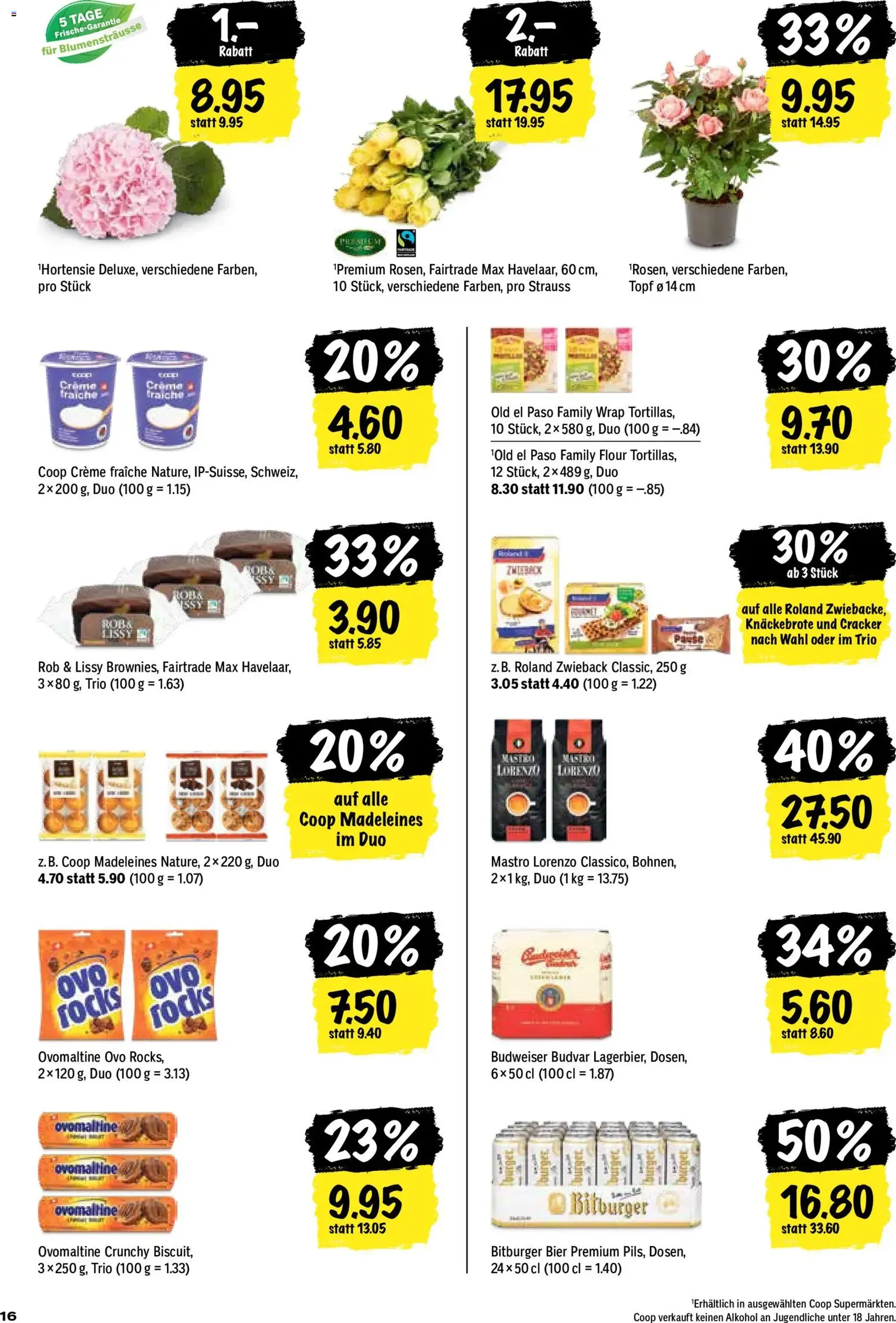Coop aktionen - Gültiger Prospekt ab 02.07.2026, Seite 16 von insgesamt 24