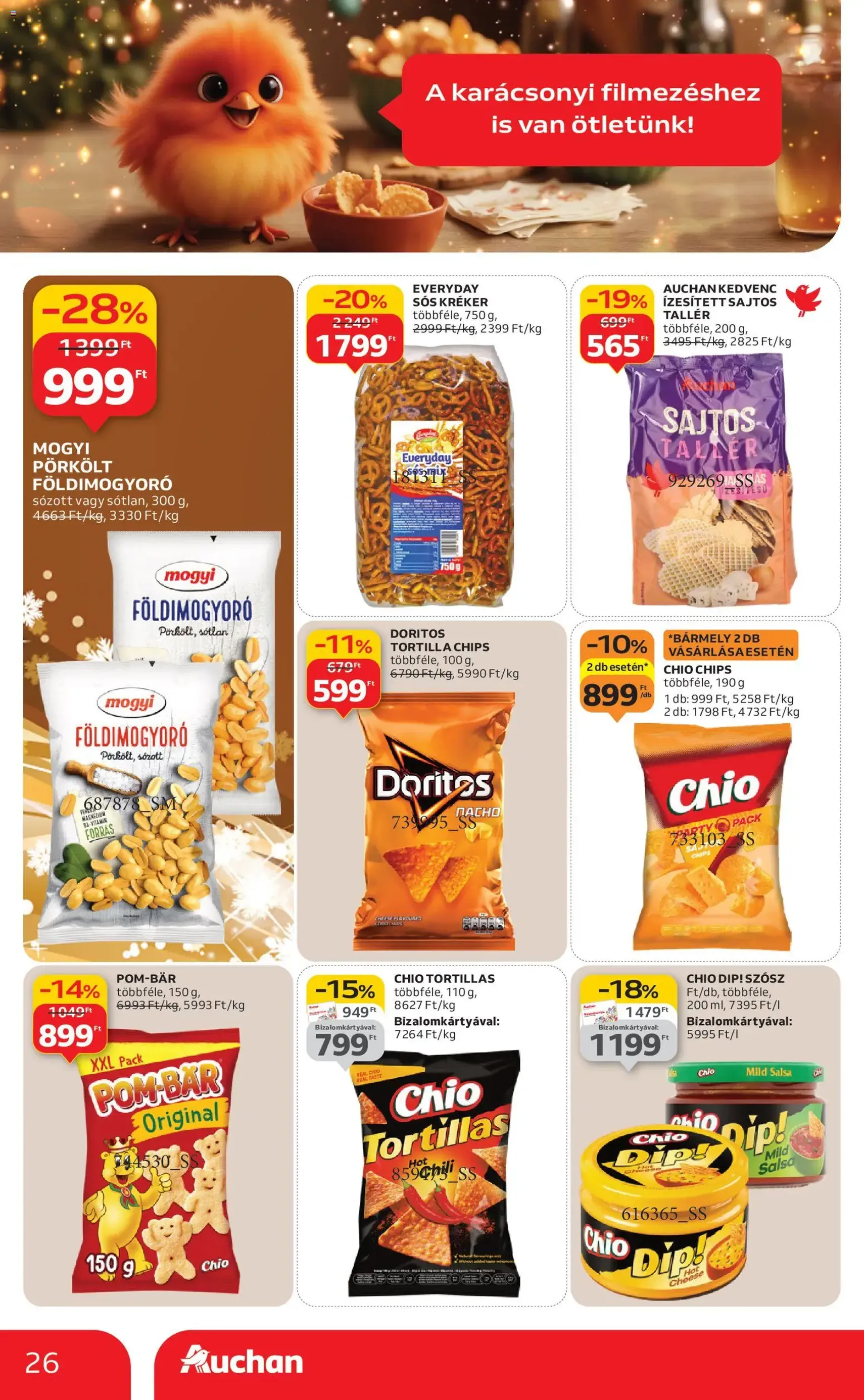 Auchan Akciós újság - 2025.12.18. érvényes szórólap 26 oldal 60 oldalból