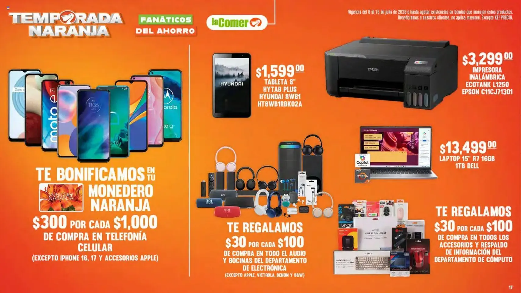 La Comer folleto - folleto válido desde 08/07/2026 página 17 de 20