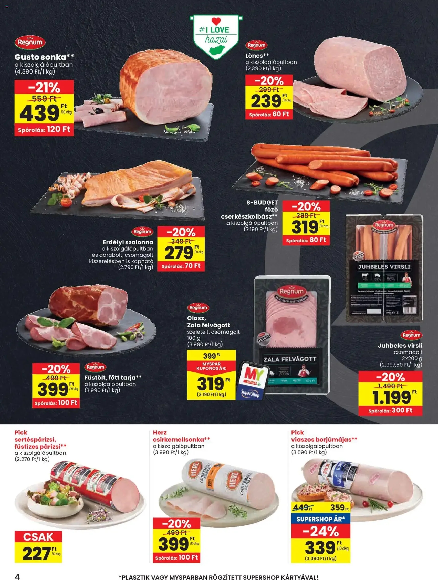 Spar Akciós újság - 2025.10.30. érvényes szórólap 4 oldal 20 oldalból Spar Akciós újság - 2025.10.30. érvényes szórólap 4 oldal 20 oldalból