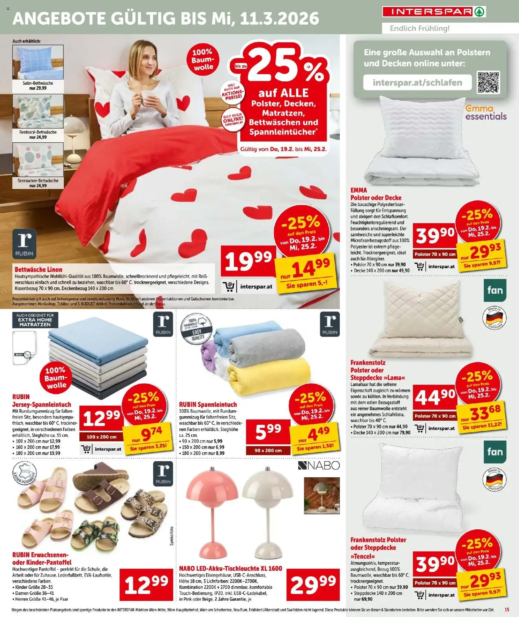 Interspar Flugblatt - Gültiger Prospekt ab 19.02.2026, Seite 15 von insgesamt 16
