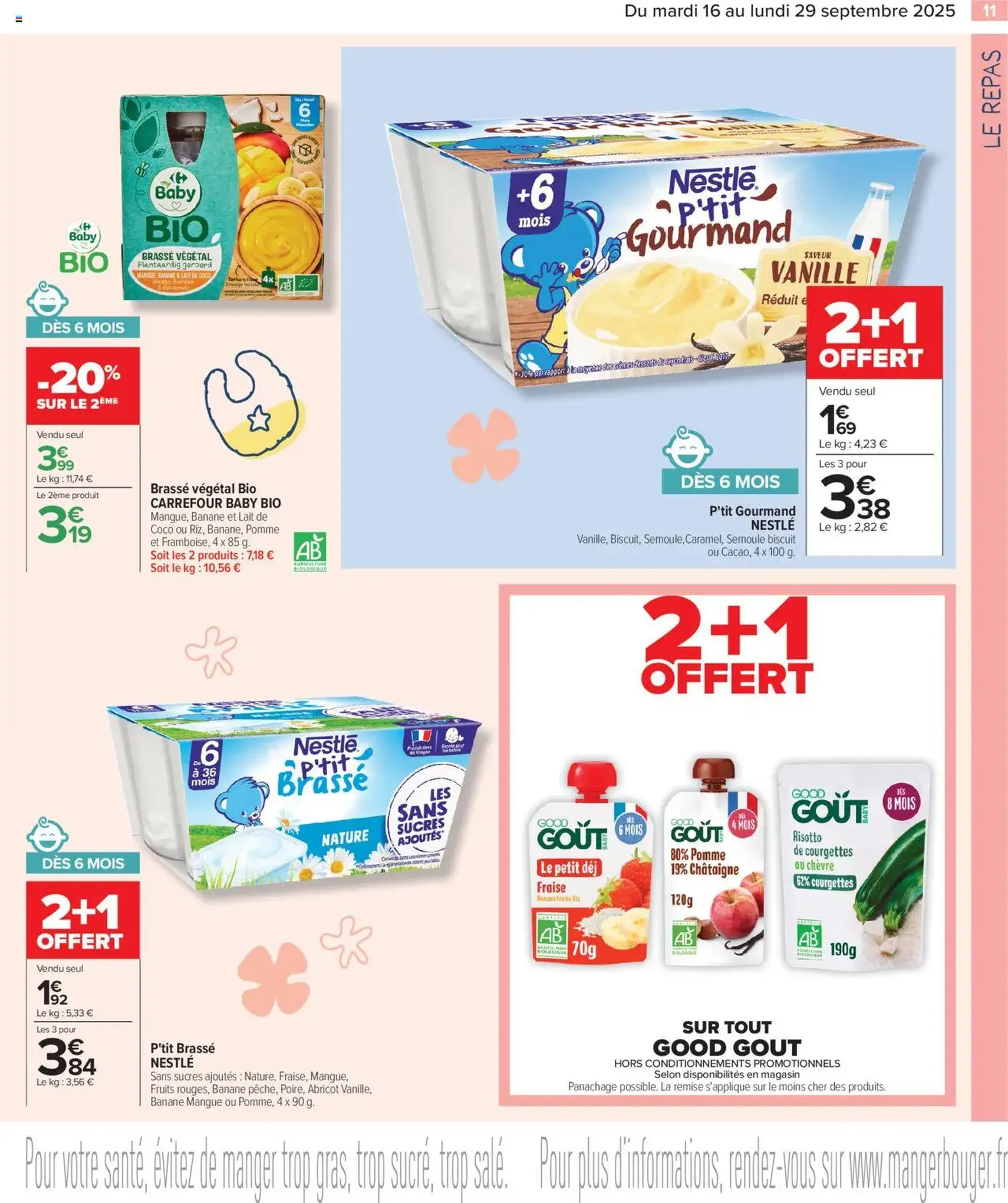 Carrefour Catalogue: Parents malins il n'y a pas de petites éconimies - brochure valable à partir du 16/09/2025, page 13 sur 44