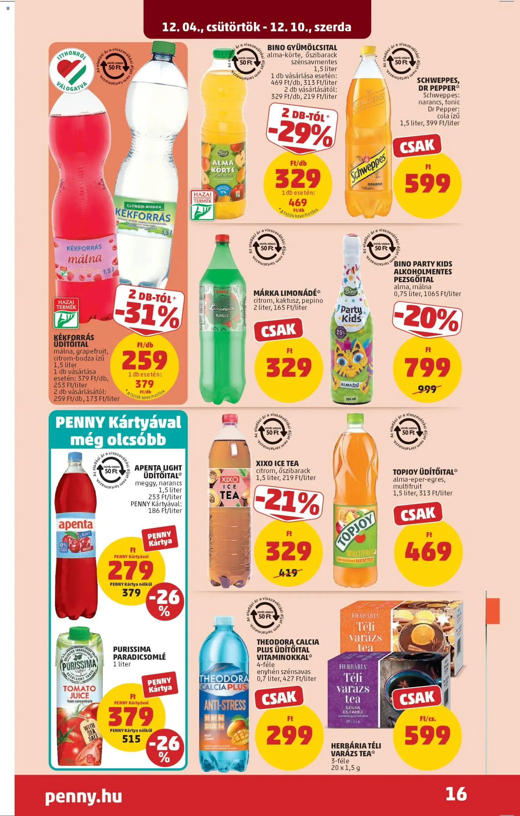 PENNY Akciós újság - 2025.12.04. érvényes szórólap 20 oldal 45 oldalból