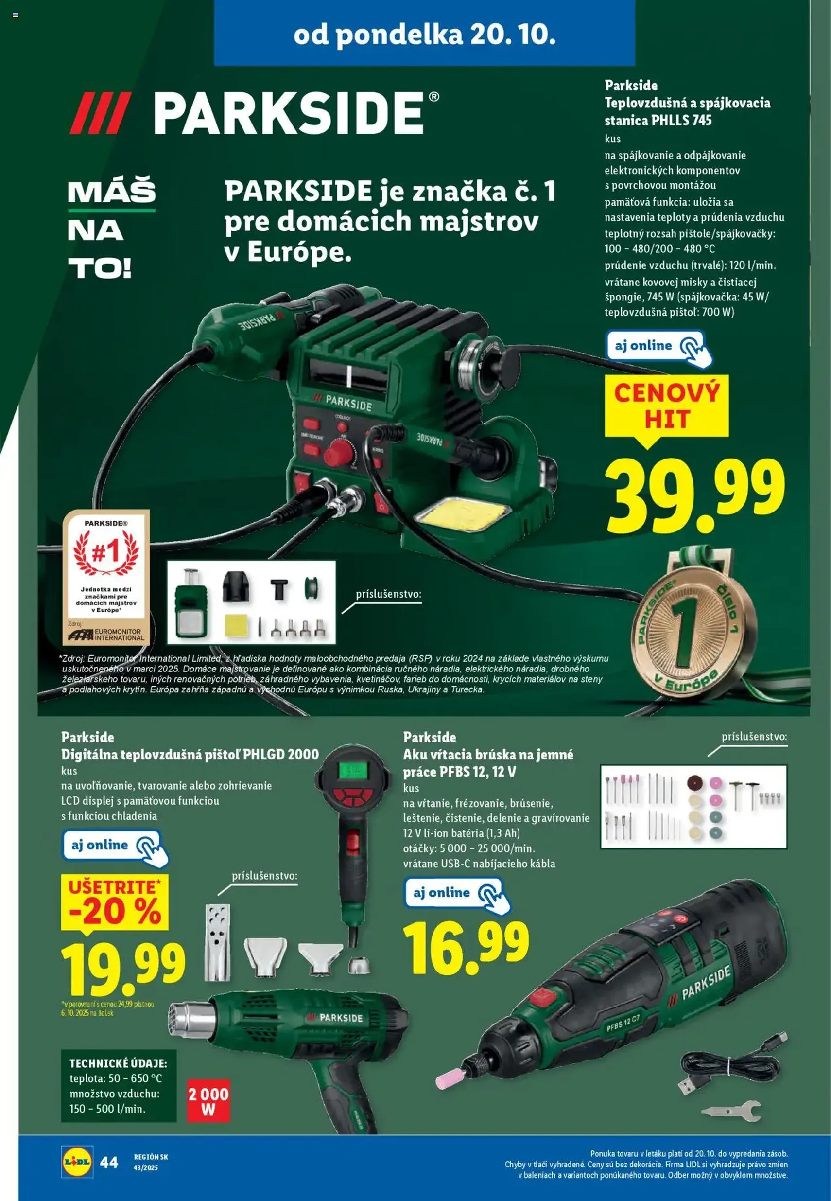 Lidl leták - platný leták od 20.10.2025 strana 60 z 102 Lidl leták - platný leták od 20.10.2025 strana 60 z 102