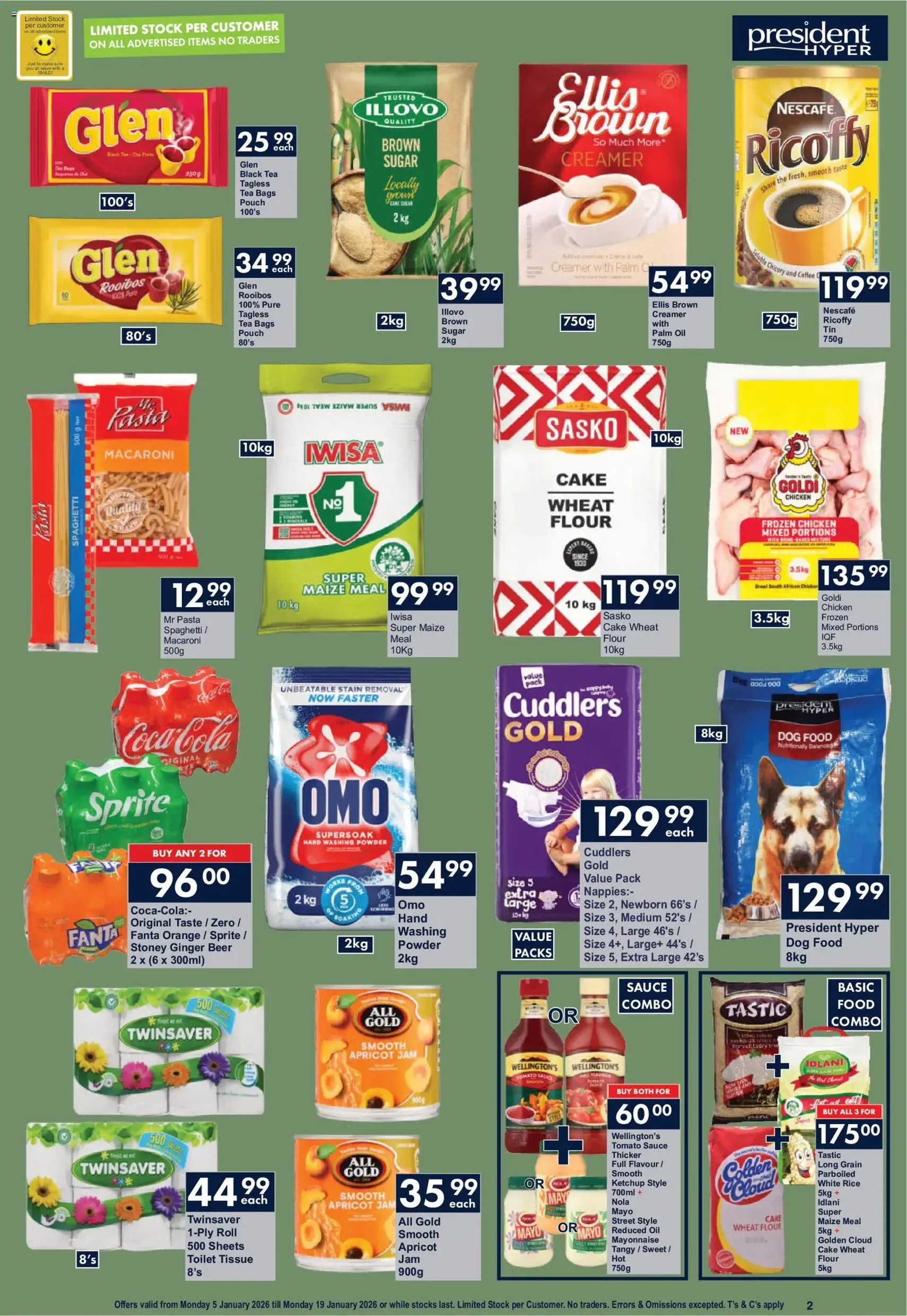President Hyper Specials - valid flyer from 05/01/2026, page 2 of 9