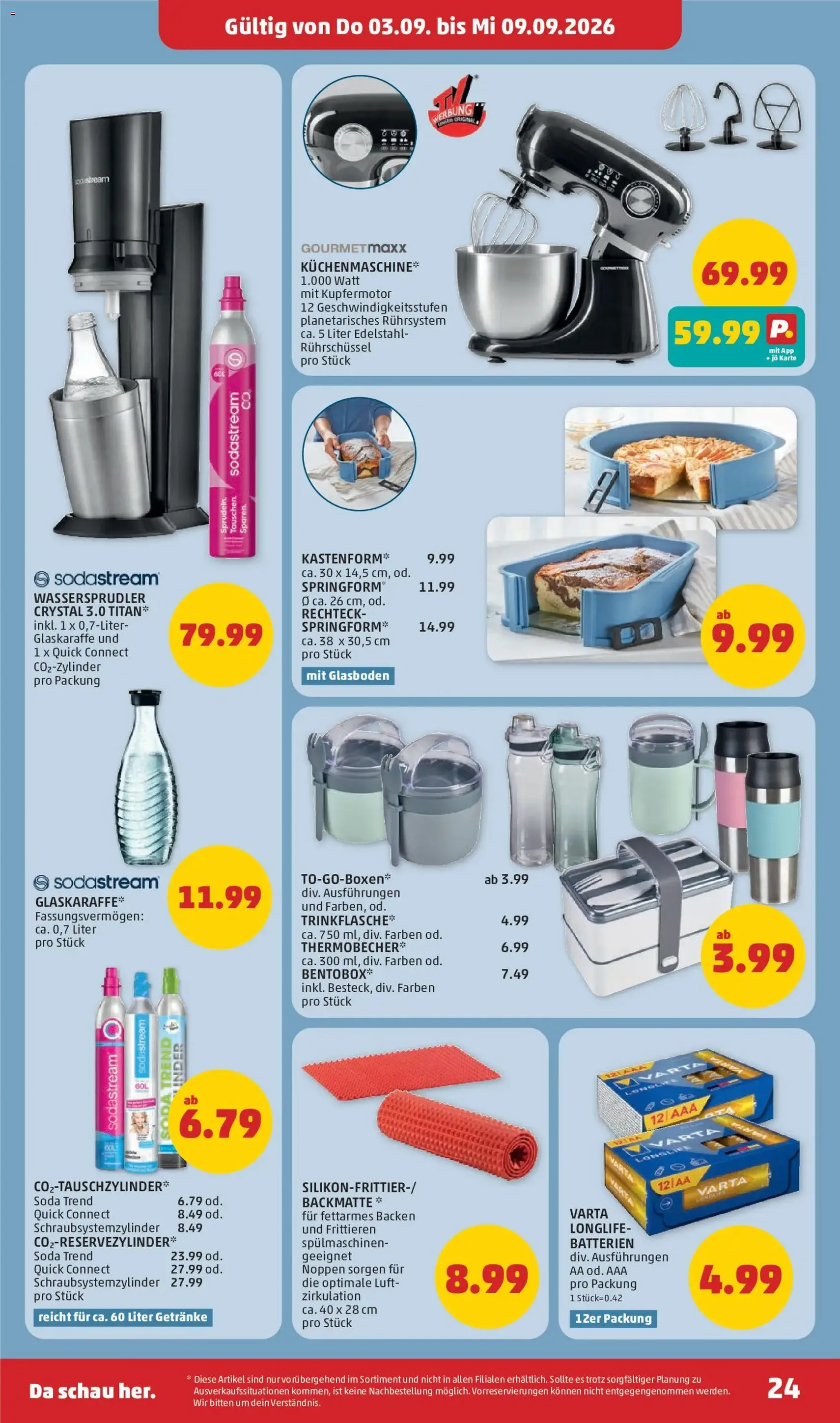 Penny Markt Flugblatt - Gültiger Prospekt ab 03.09.2026, Seite 24 von insgesamt 32