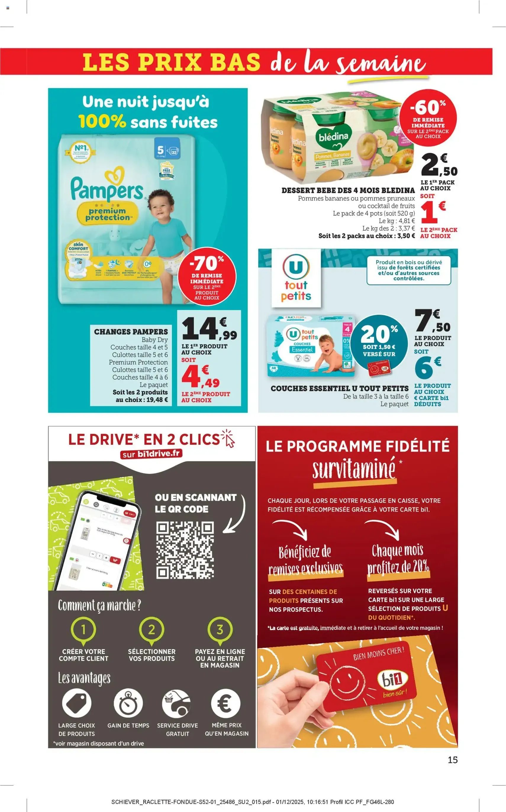 Bi1 Les offres du moment - brochure valable à partir du 27/12/2025, page 15 sur 28