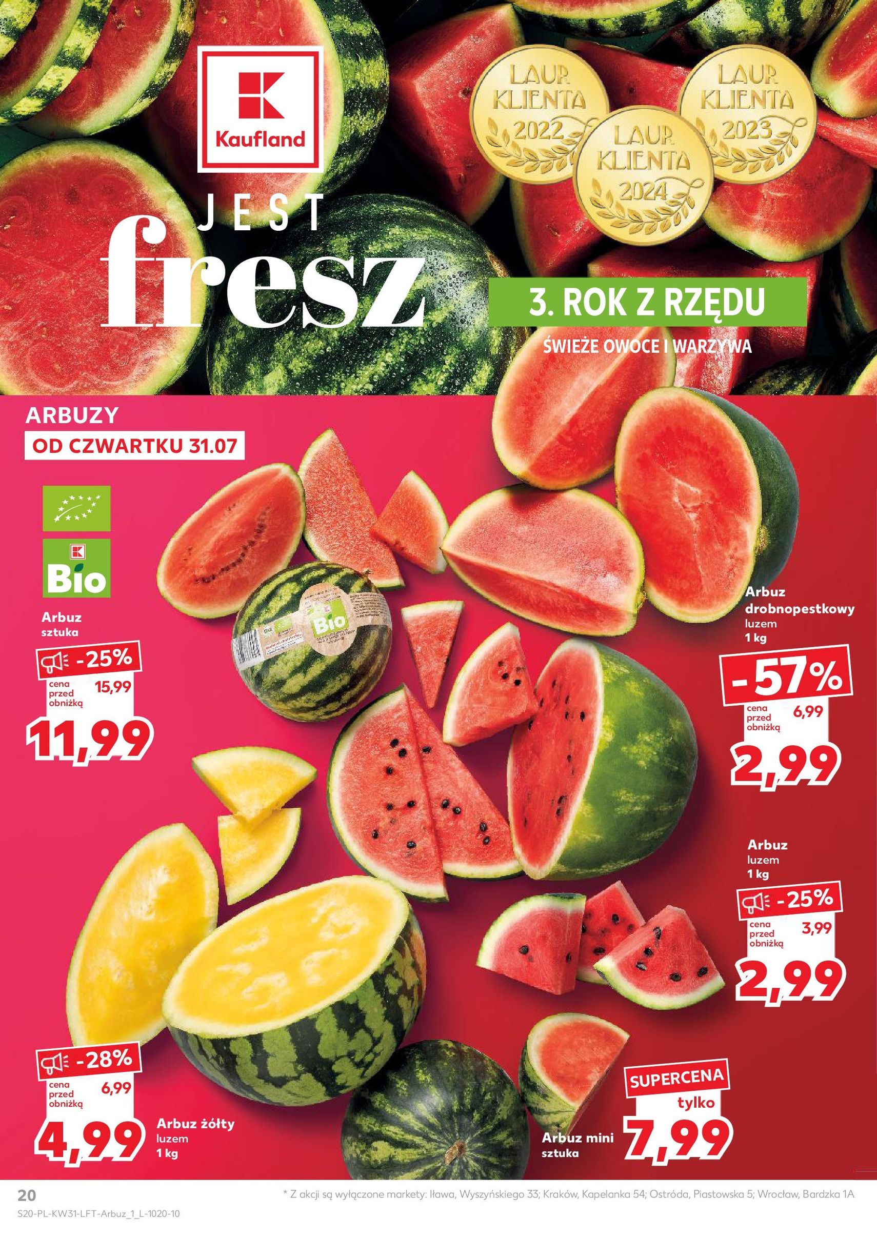 Kaufland gazetka - ważny gazetka od 31.07.2025 strona 20 z 54 Kaufland gazetka - ważny gazetka od 31.07.2025 strona 20 z 54