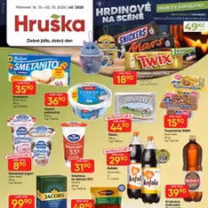 Hruška leták - náhled letáku platný od 14.10.2025