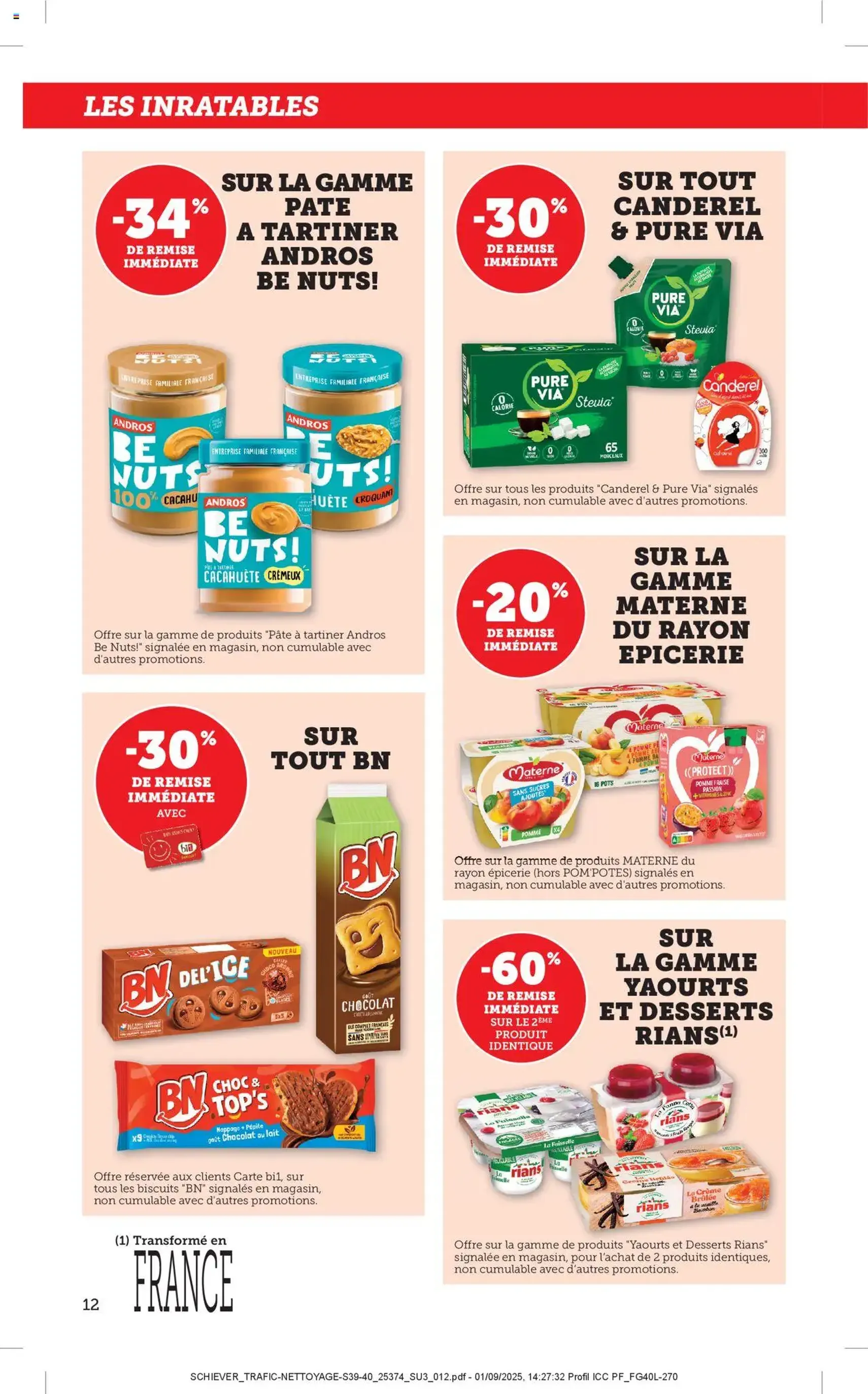 Bi1 catalogue - brochure valable à partir du 22/09/2025, page 12 sur 40