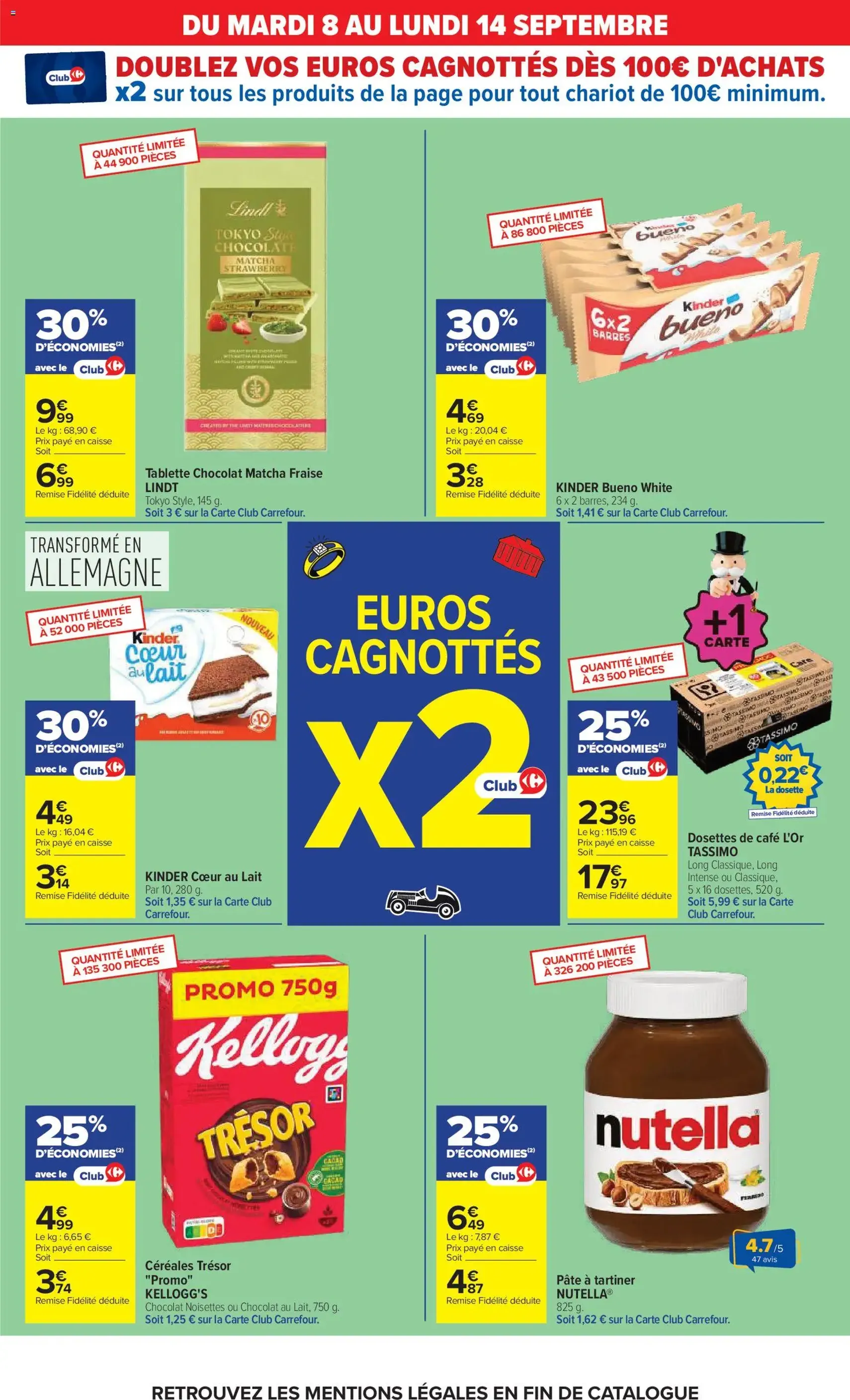 Carrefour catalogue - brochure valable à partir du 08/09/2026, page 11 sur 101