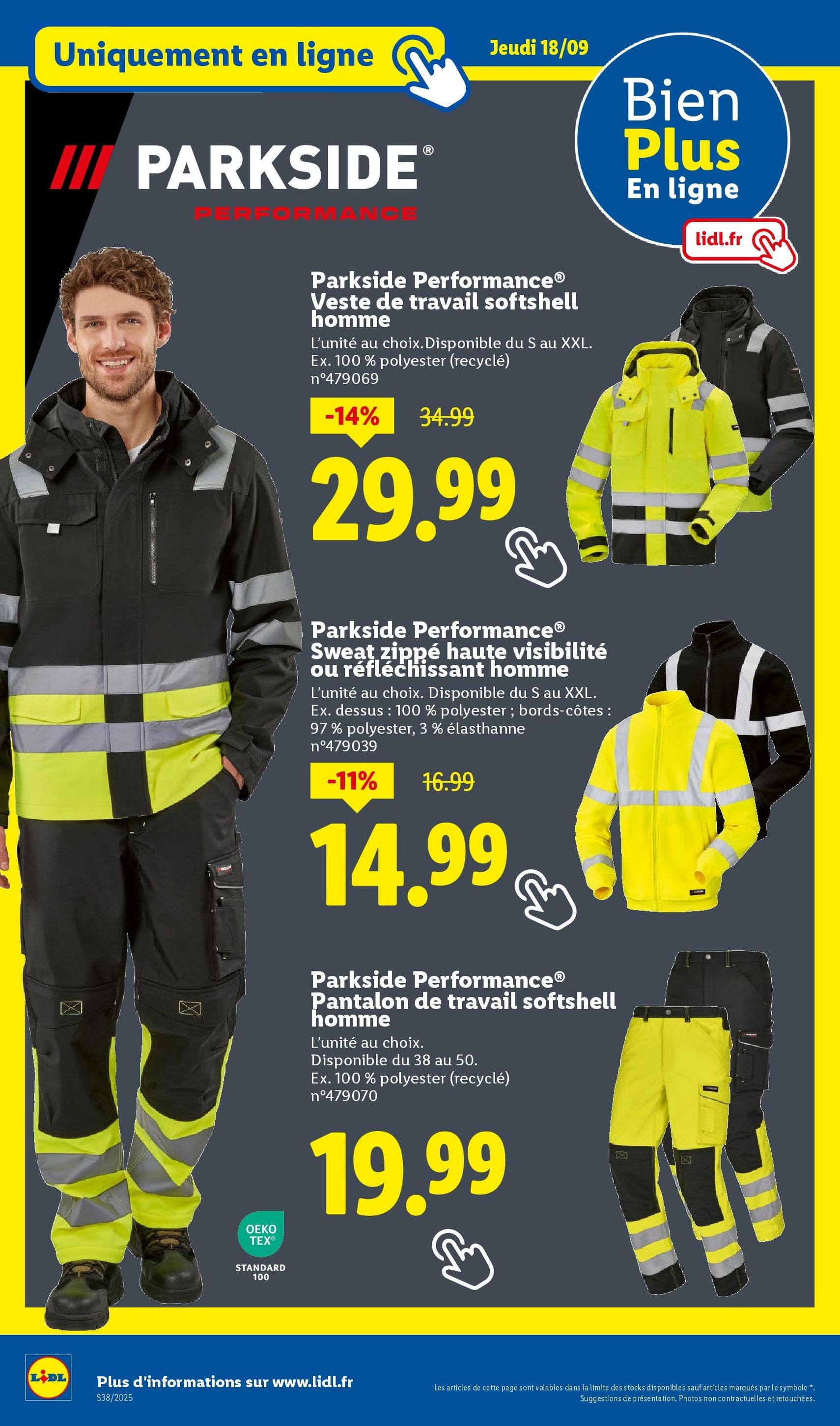 LIDL catalogue semaine 38 - brochure valable à partir du 18/09/2025, page 34 sur 75