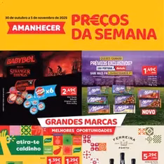 Amanhecer folheto - pré-visualização do folheto, válido a partir de 30/10/2025