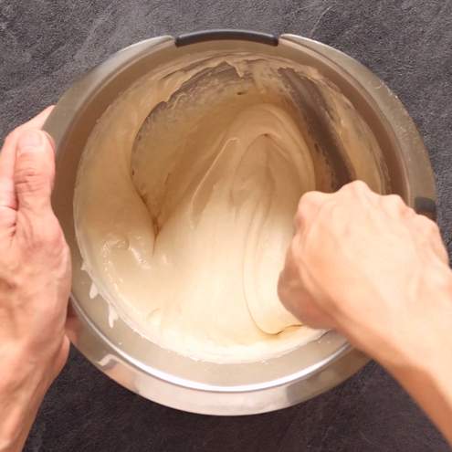 Epres torta zselatinnal és túróval - előkészítő lépés 1