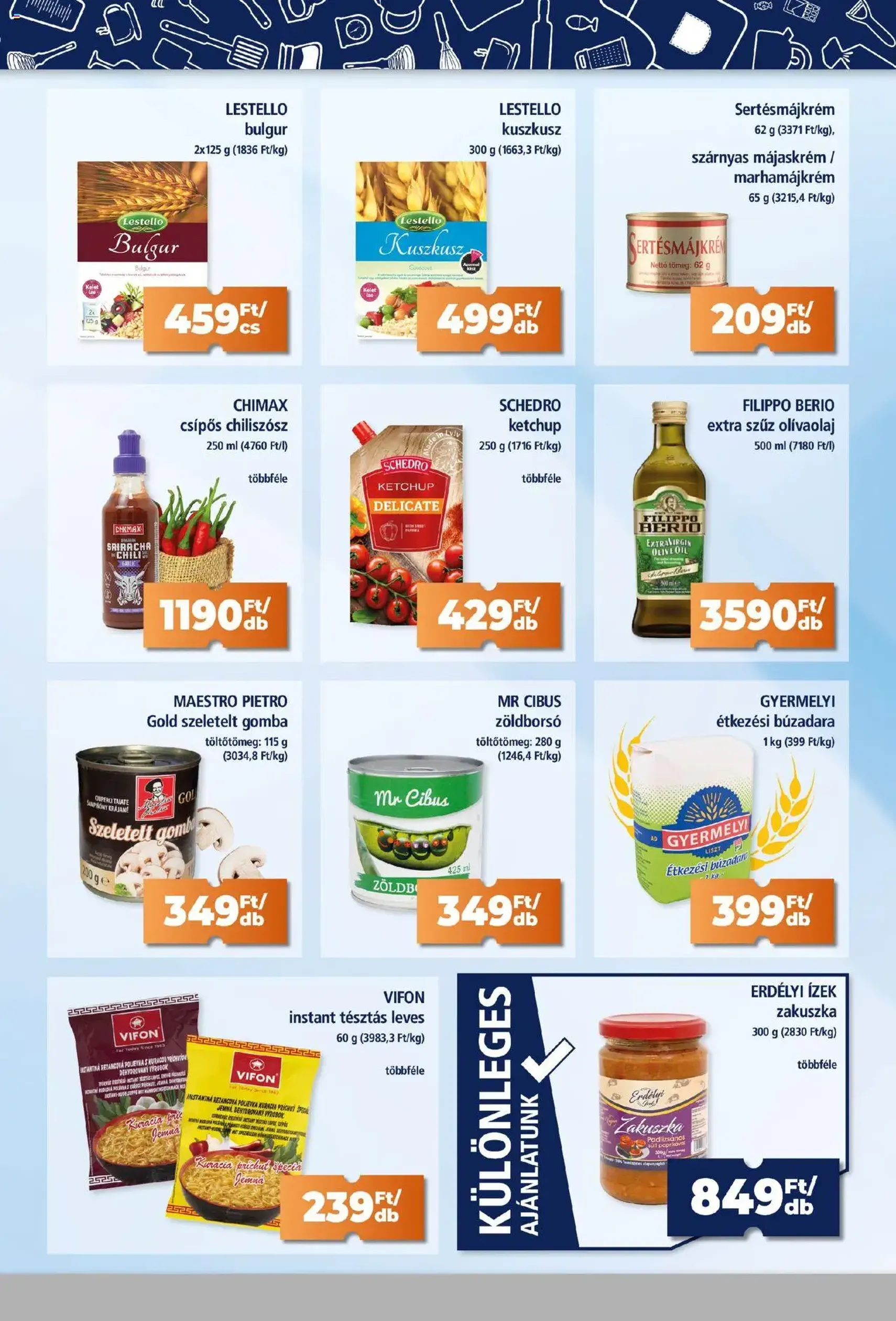 Goods Market Akciós újság - 2025.06.19. érvényes szórólap 9 oldal 12 oldalból Goods Market Akciós újság - 2025.06.19. érvényes szórólap 9 oldal 12 oldalból