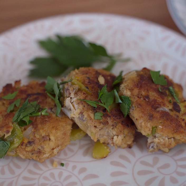 Quick and tasty Salmon Rissoles recipe