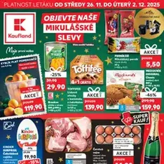 Kaufland leták - náhled letáku platný od 26.11.2025