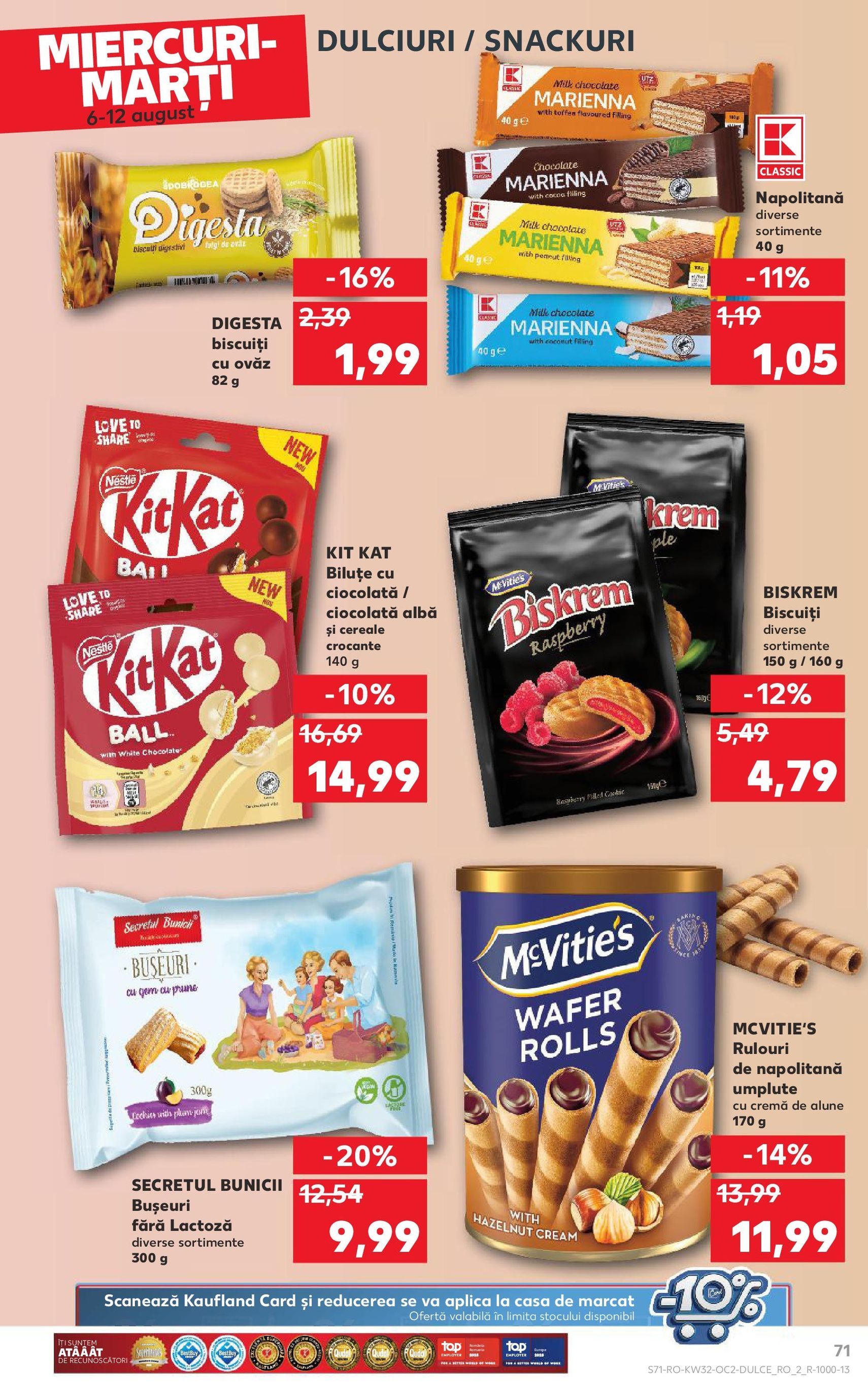 Catalog Kaufland - București - cataloage valabile începând cu 06.08.2025 pagina 71 din 98 Catalog Kaufland - București - cataloage valabile începând cu 06.08.2025 pagina 71 din 98