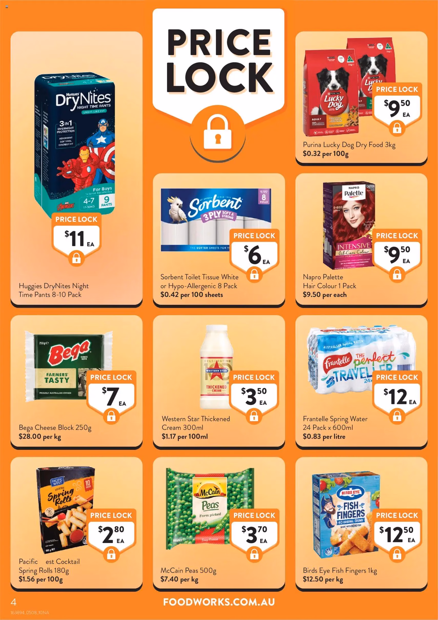 Foodworks catalogue - valid flyer from 05/08/2026, page 4 of 10