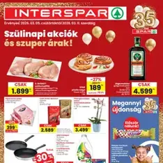 Interspar akciós újság - szórólap előnézete érvényes 2026.03.05. -tól