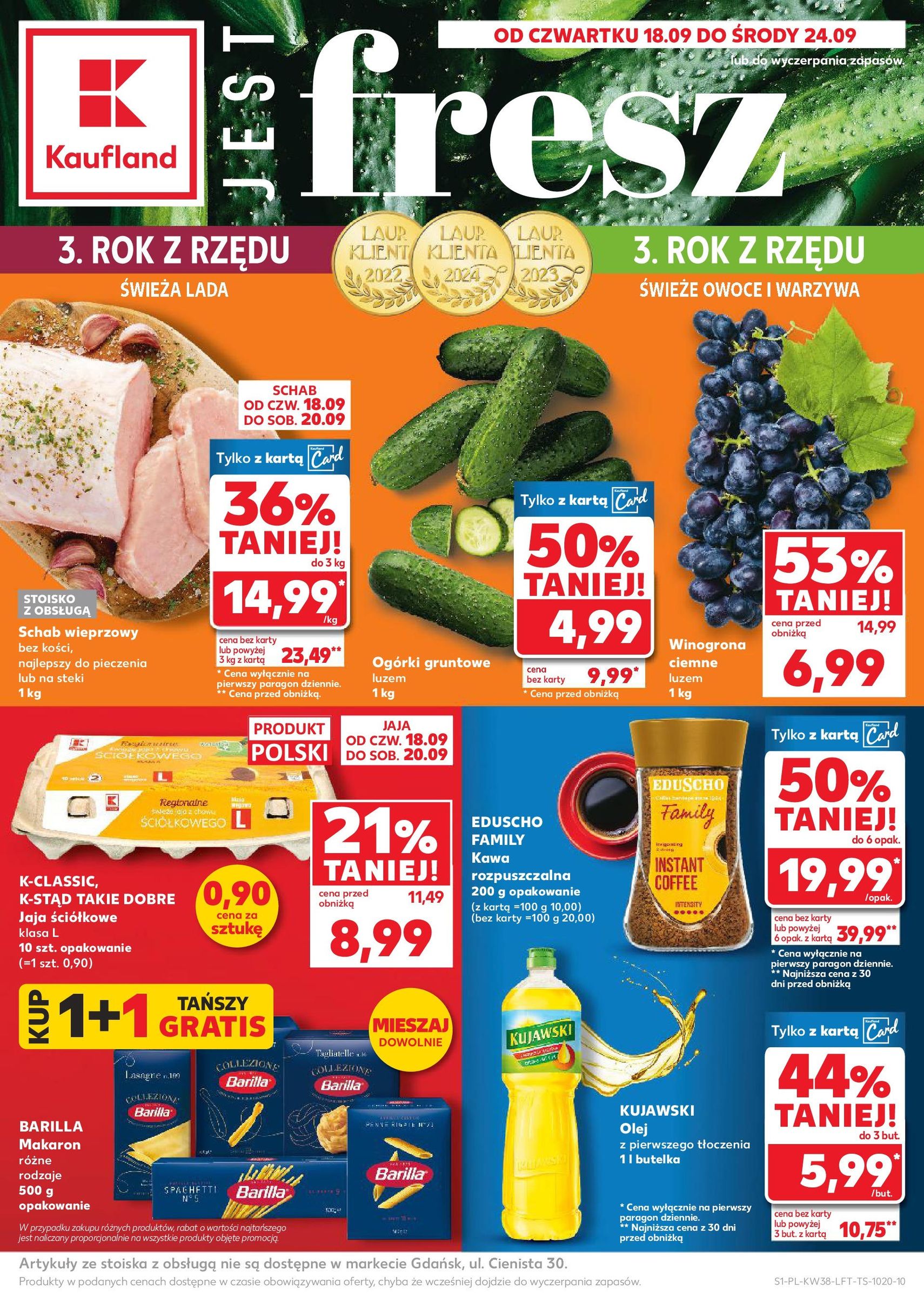 Kaufland gazetka - ważny gazetka od 18.09.2025 strona 1 z 51