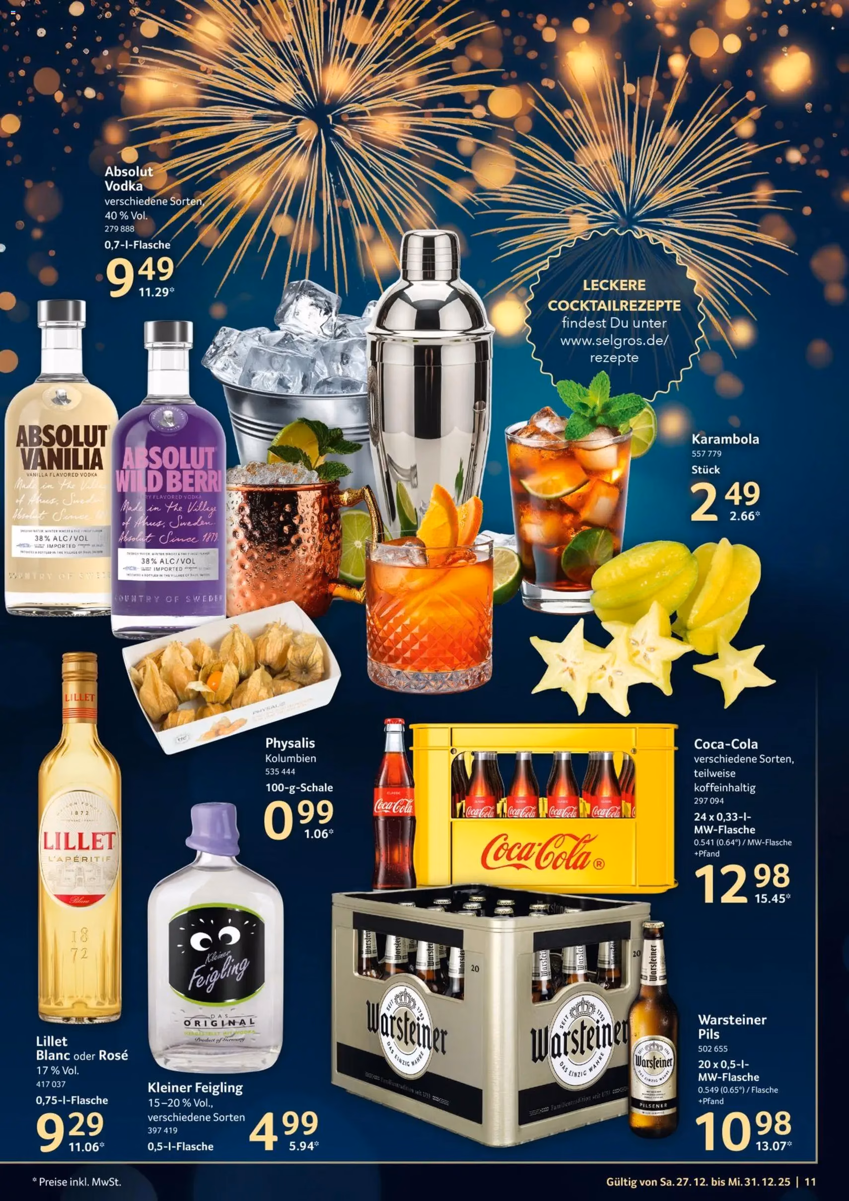 Selgros Prospekt - Gültiger Prospekt ab 27.12.2025, Seite 11 von insgesamt 28