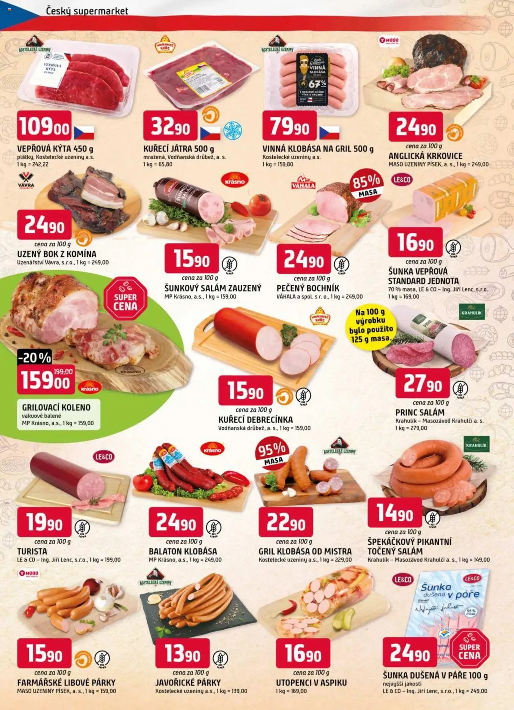 Trefa leták - platný leták od 13.08.2025 strana 2 z 12 Trefa leták - platný leták od 13.08.2025 strana 2 z 12