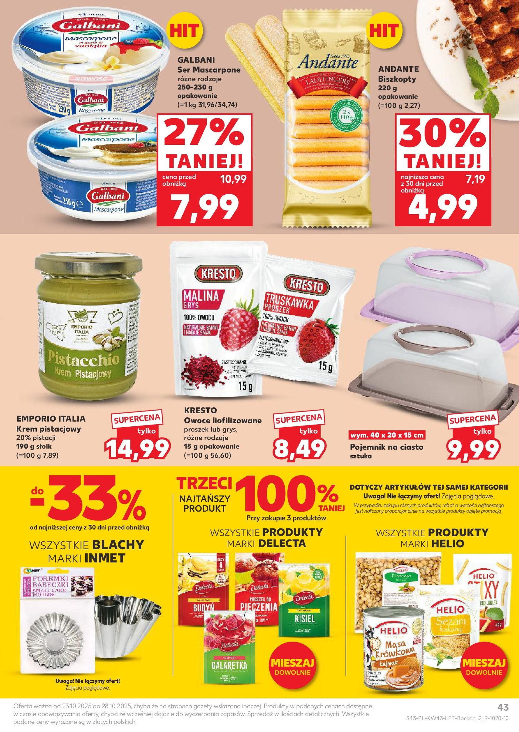 Kaufland gazetka - ważny gazetka od 23.10.2025 strona 43 z 67 Kaufland gazetka - ważny gazetka od 23.10.2025 strona 43 z 67