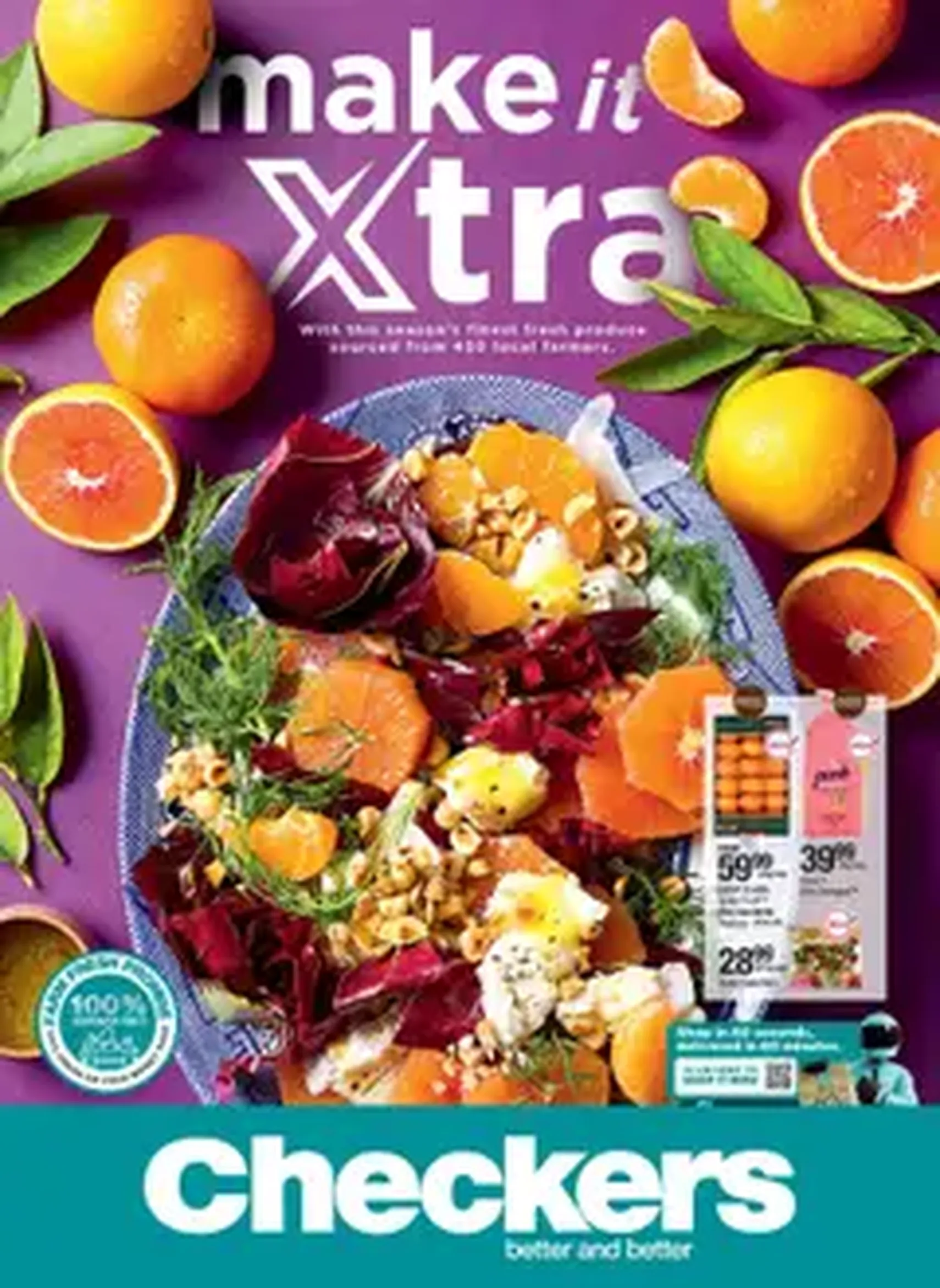Checkers - Winter Fruit & Veg Promotion - valid flyer from 07/07/2025, page 1 of 1
