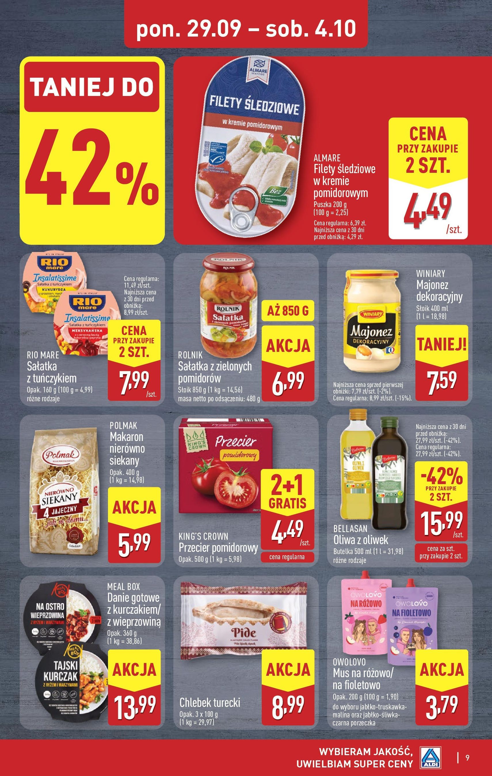 Aldi Gazetka - ważny gazetka od 29.09.2025 strona 9 z 41
